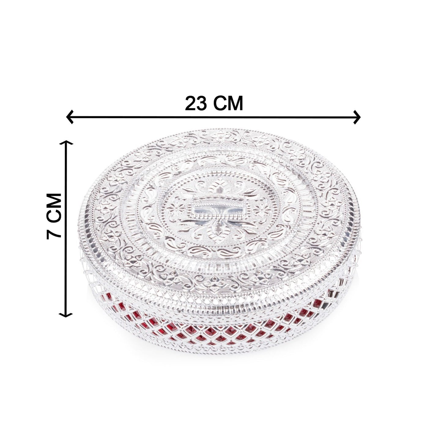 Round Box, Dry Fruit Box For Kitchen Storage Home Decor - Springkart 