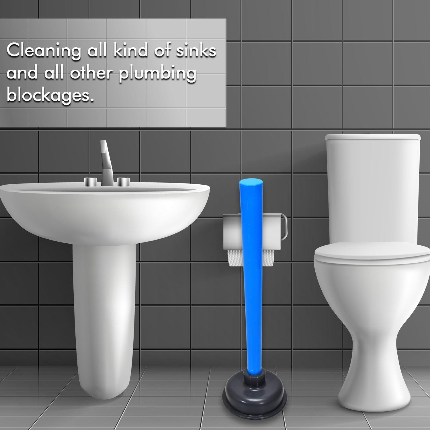 Multifunctional Toilet Plunger, Toilet Blockage Remover Suction Device - Springkart 
