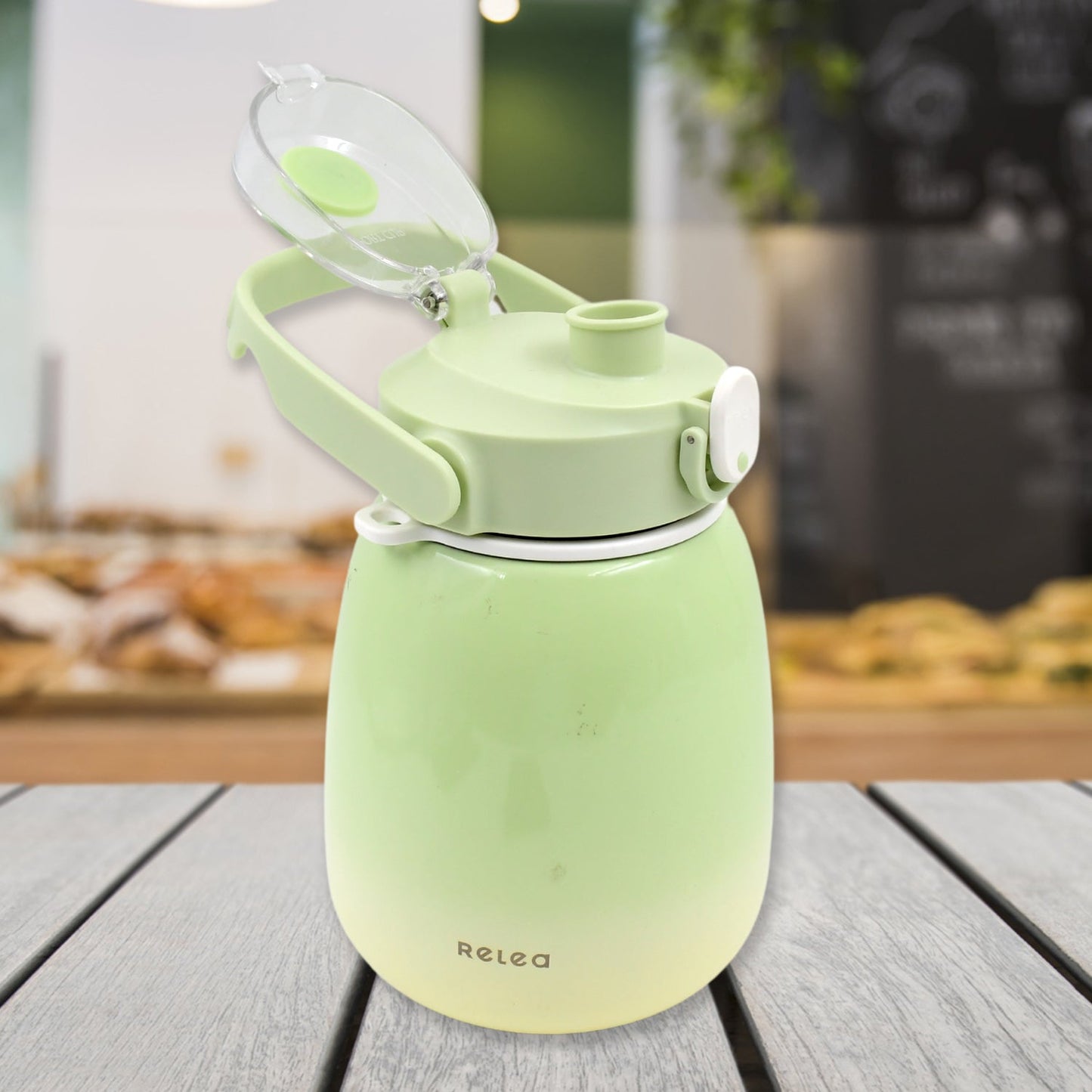 Stainless Steel Mug / Bottle Vacuum Insulated Cup With Handle (1200 ML) - Springkart 