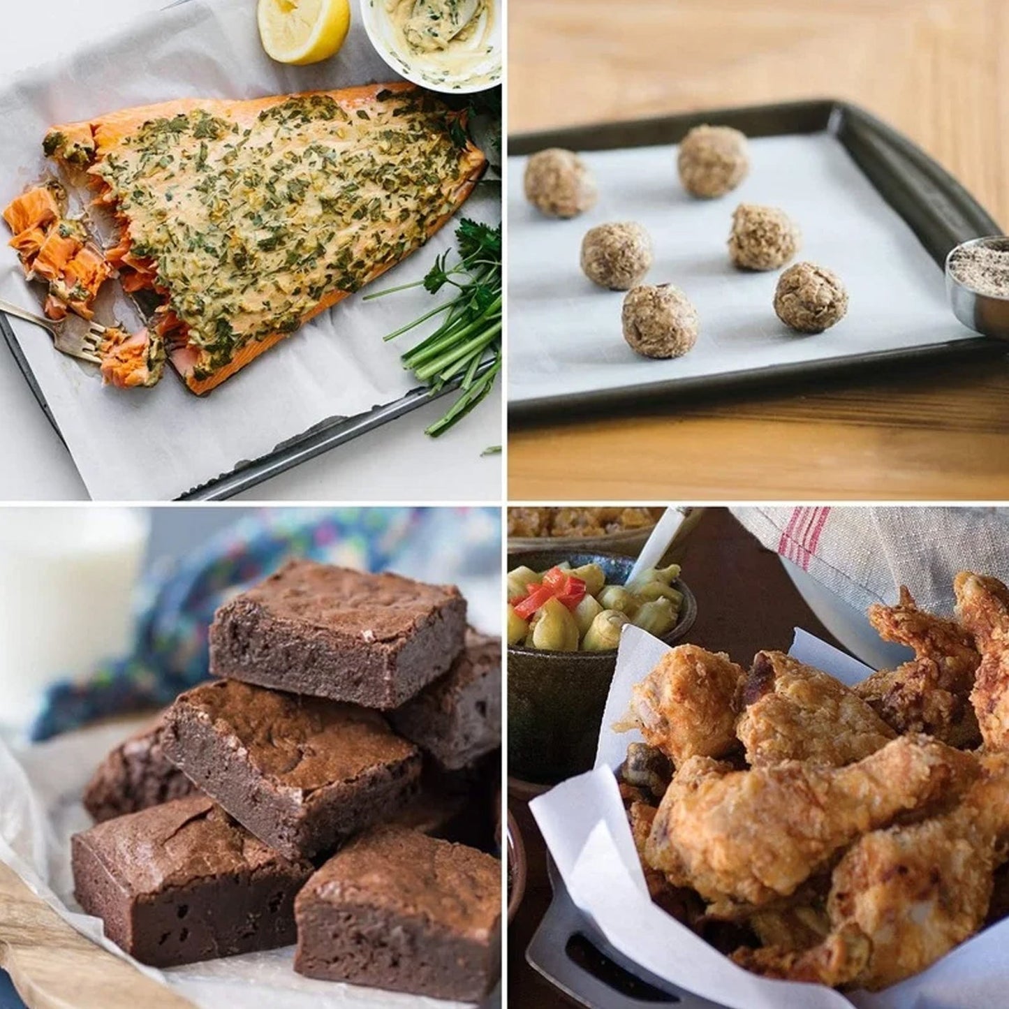 Non-Stick Parchment Paper: Easy Cleanup for Baking, Grilling & More (Microwave & Oven Safe) - Springkart 