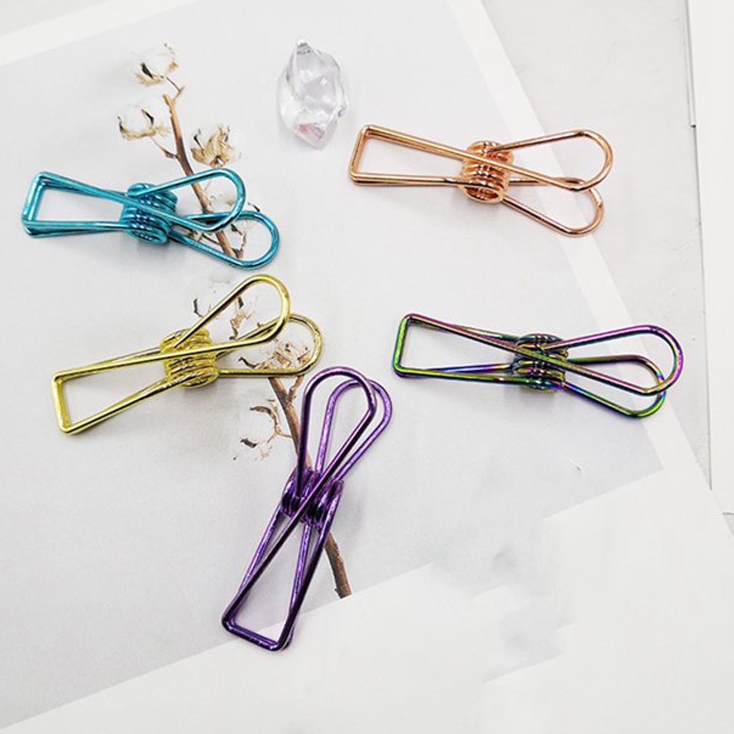 Stainless Steel Multipurpose Sturdy Clothes Hanging Clips - Springkart 