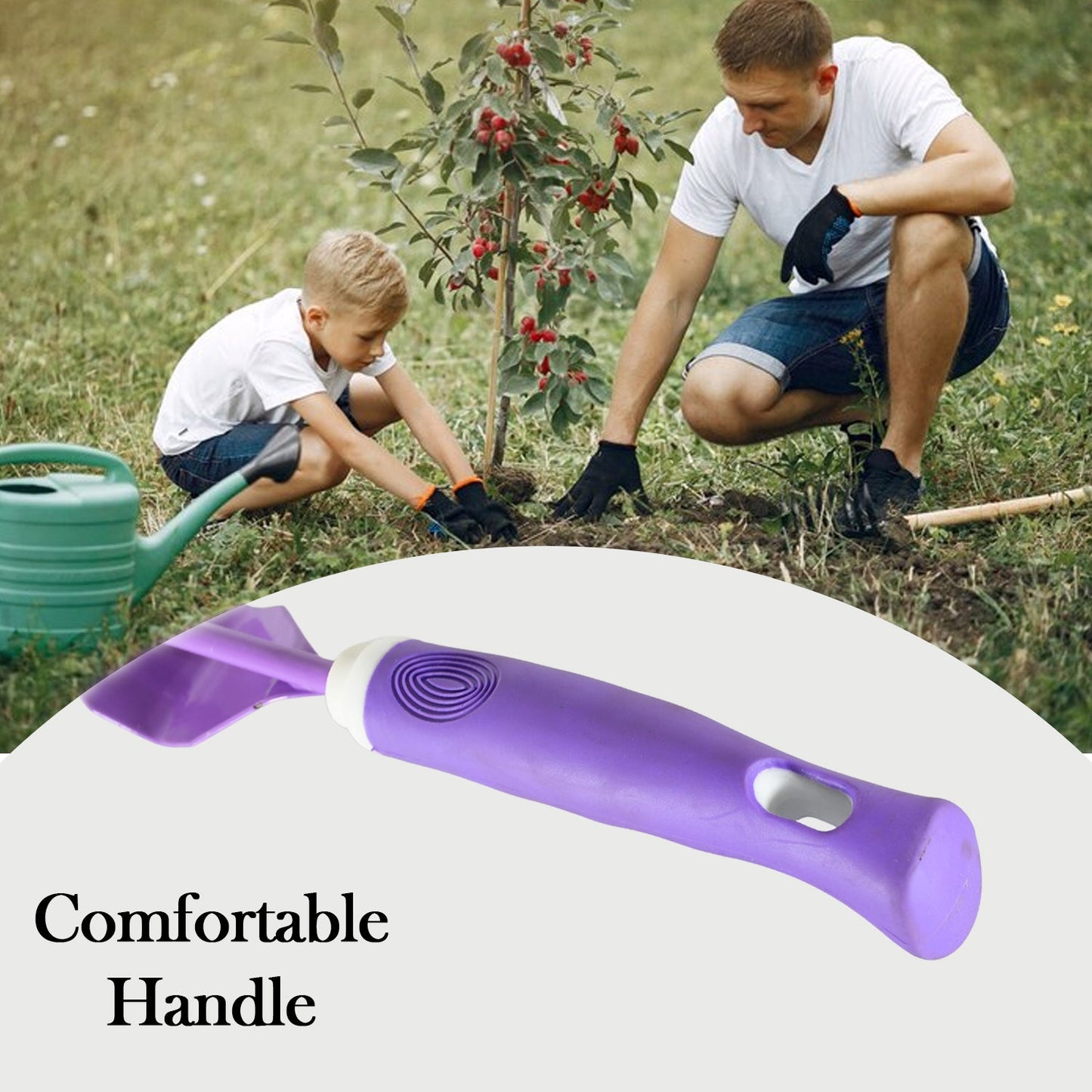 Heavy Duty Garden Tools, Gardening Tools Kit for Home Garden, Indoor and Outdoor Gardening for Plants, Agriculture, and Soil Tools (1 Pc)  (5 Different Types Tool) - Springkart 