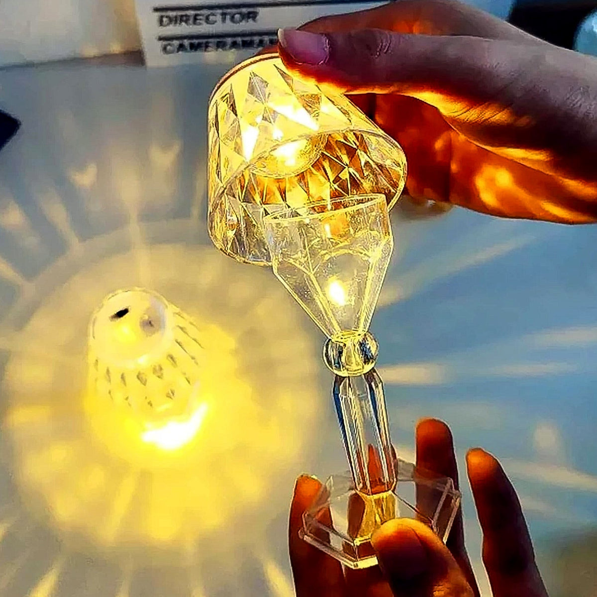 LED Table Lamp Mini Projection Lamp for Night Light (1 Pc) - Springkart 