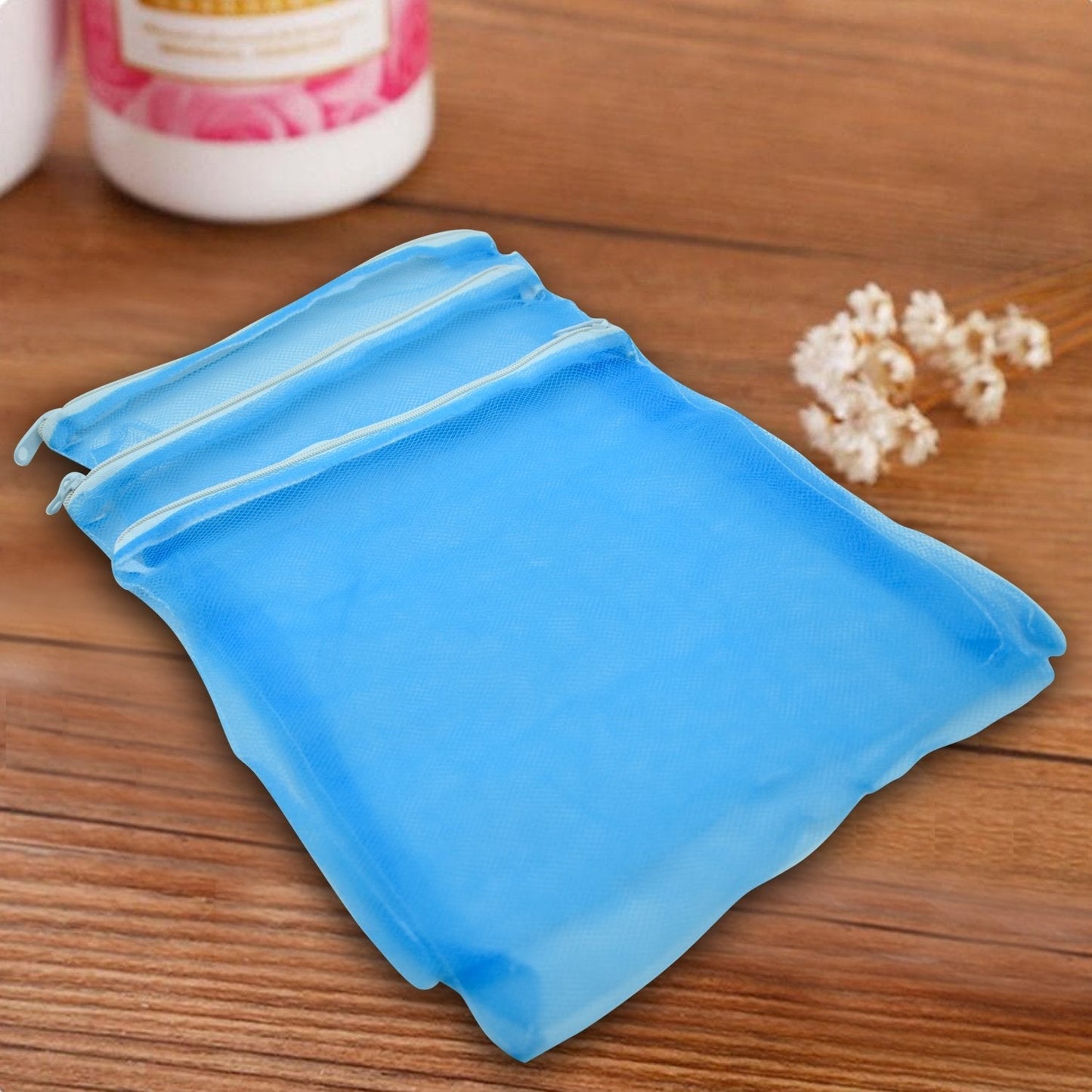 Fridge Bags for Fruits and Vegetables with Zip Net (Multicolour) - Springkart 