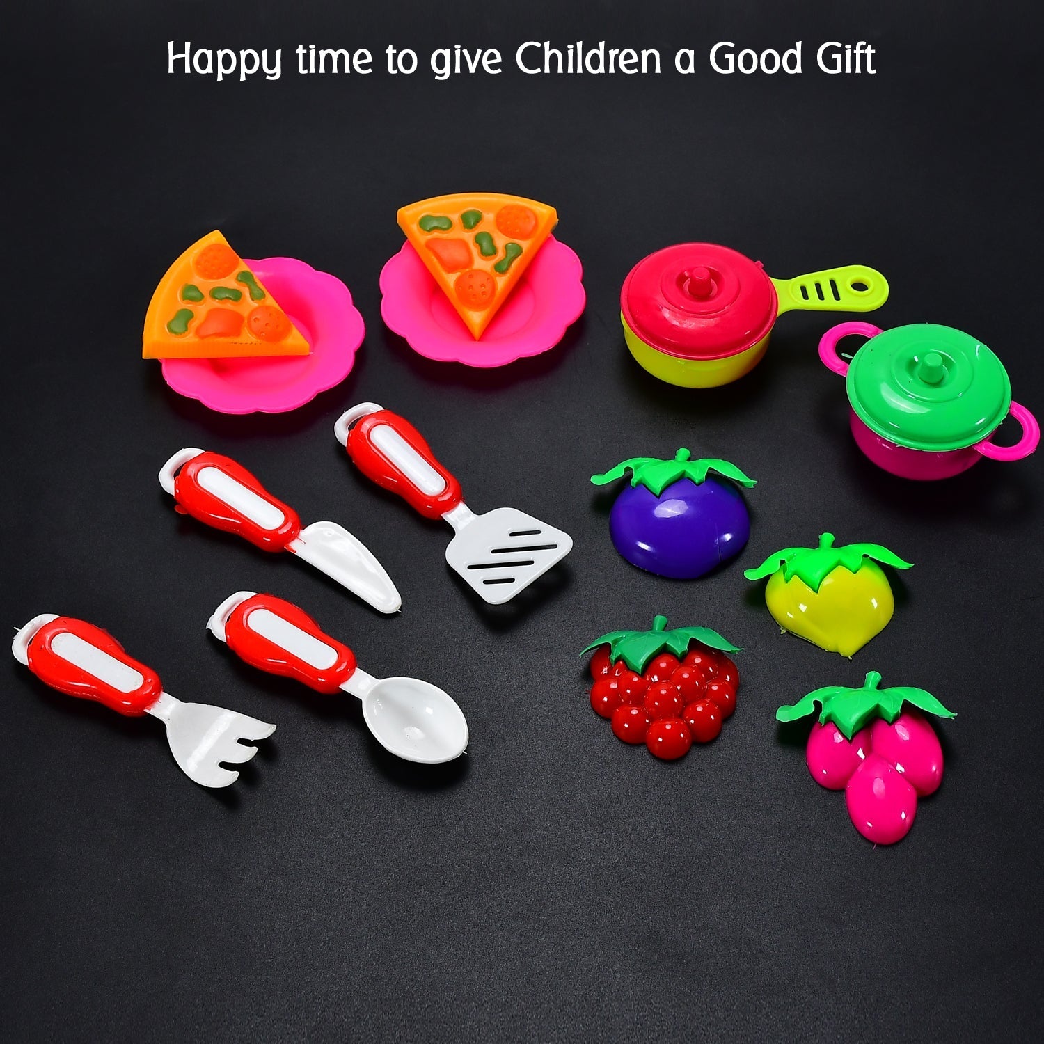 Plastic Kitchen Set Tea Party Kitchen Set Toy for Girls Boys - Springkart 