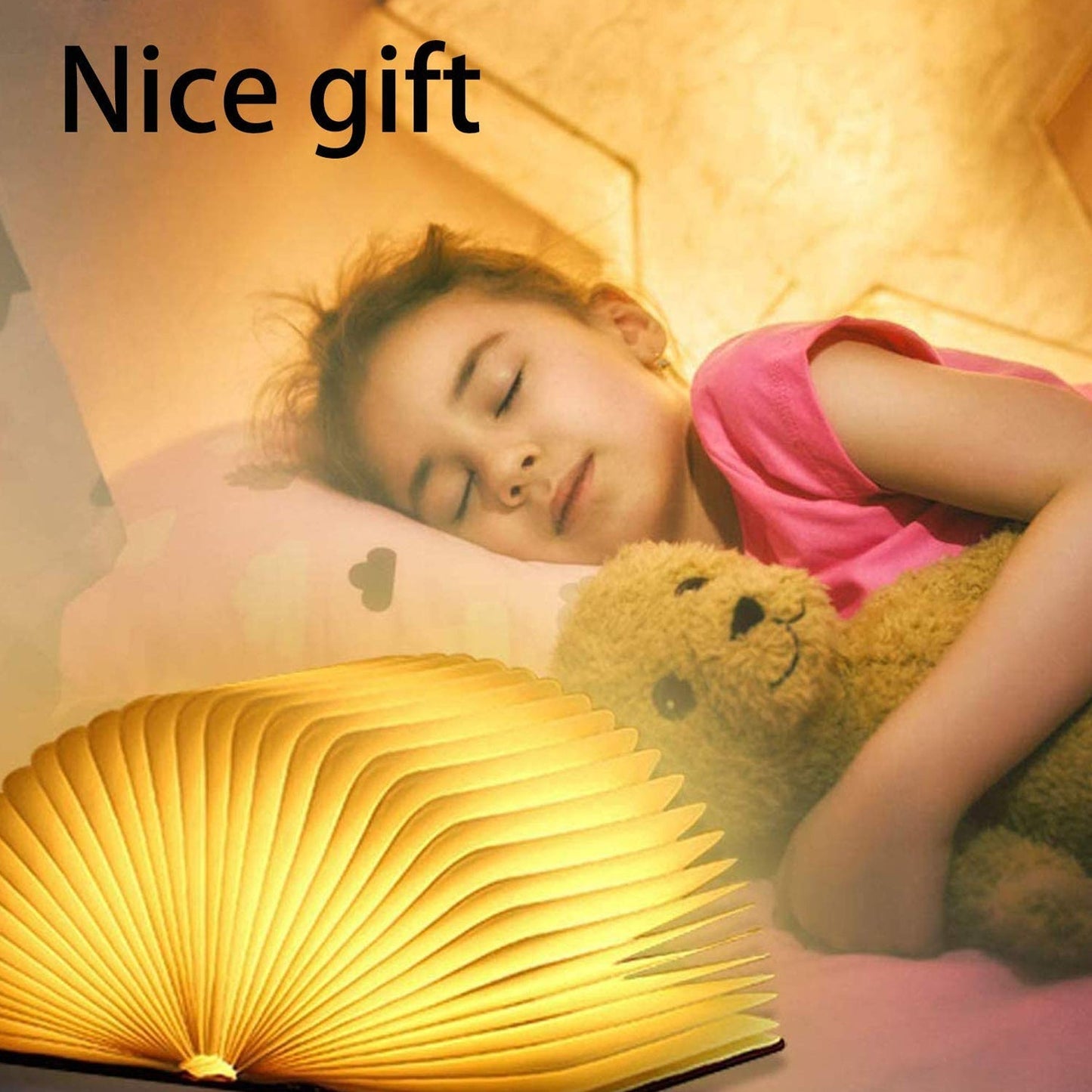 Piglet Shape Book Lamp Animal Led Book Lamp Christmas Gift Light RGB Colors Custom Gift Book Lamp - Springkart 