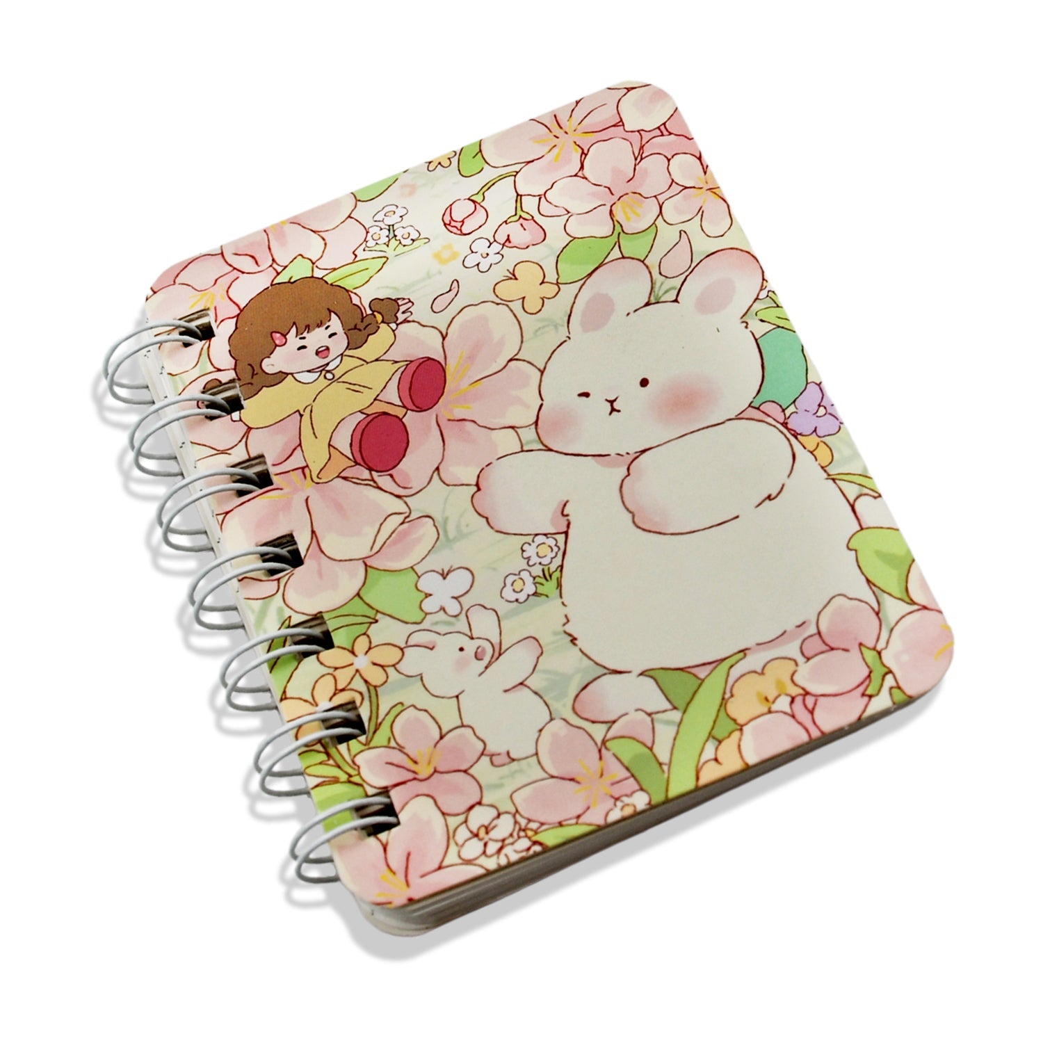Cute Journal Diary, Notebook for Women Men Memo Notepad Sketchbook 80 Pages Writing Journal for Journaling Notes Study School Work Boys Girls, Stationery (82x105MM / 1 Pc) - Springkart 