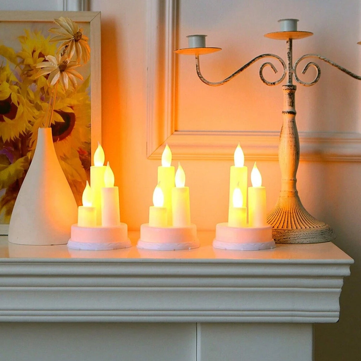 LED Taper Candles (1 Pc) - Springkart 