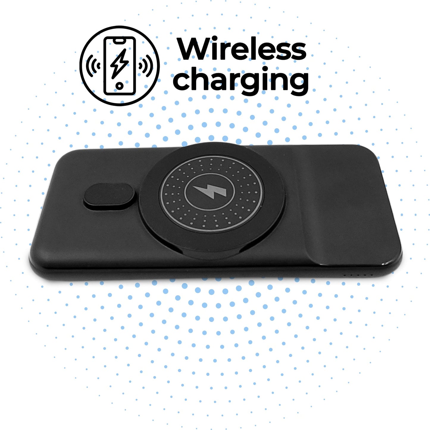 Fast Charging Magnetic Power Bank Portable Wireless & 2in1 USB Battery Charger 10000mah (1 Pc) - Springkart 