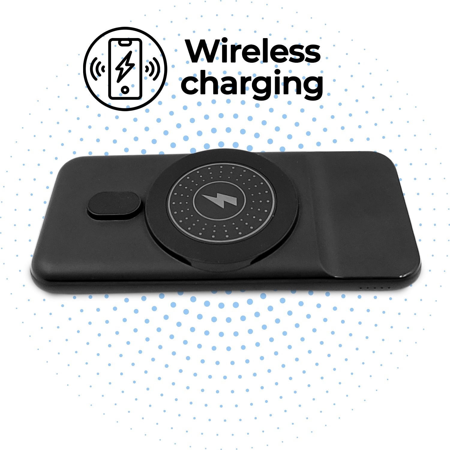 Fast Charging Magnetic Power Bank Portable Wireless & 2in1 USB Battery Charger 10000mah (1 Pc) - Springkart 