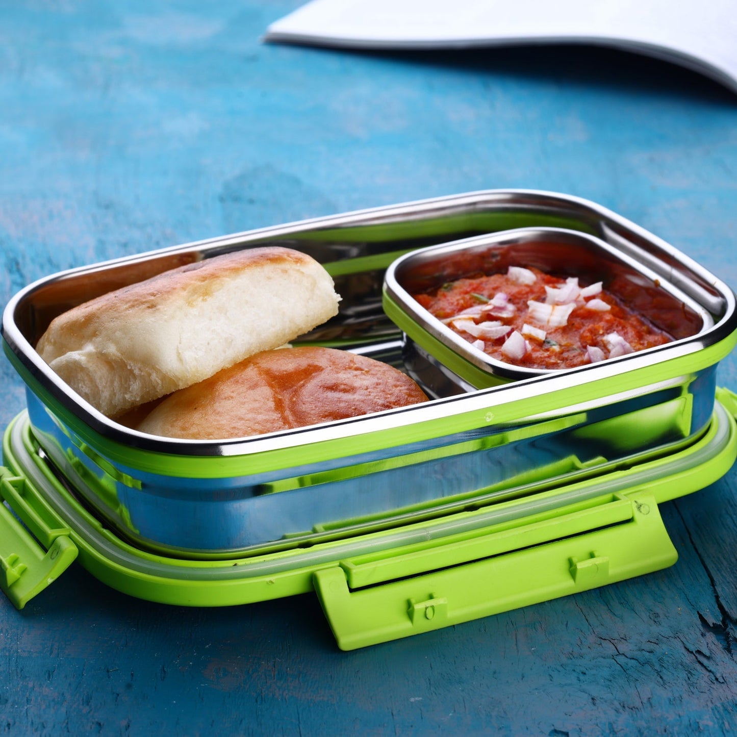 Ganesh Junior Stainless Steel Lunch Pack for Office & School Use - Springkart 