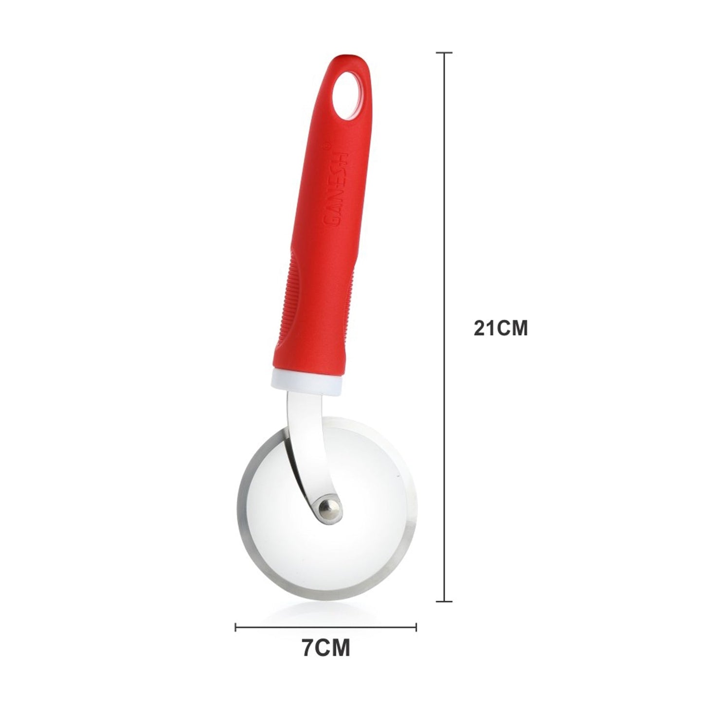 Ganesh GANESH PIZZA / PASTRY CUTTER Wheel Pizza Cutter (Stainless Steel) - Springkart 