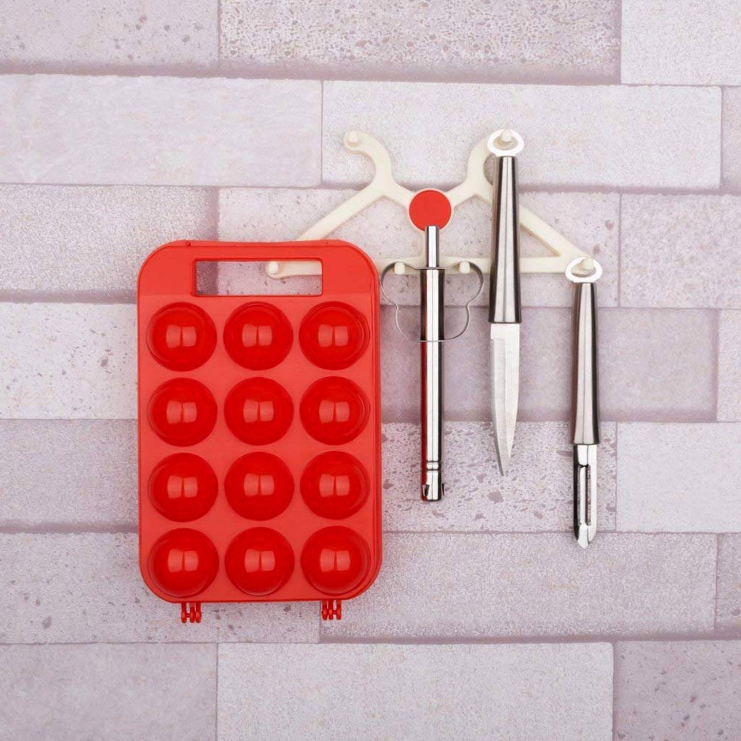 Plastic Egg Carry Tray Holder Carrier Storage Box - Springkart 