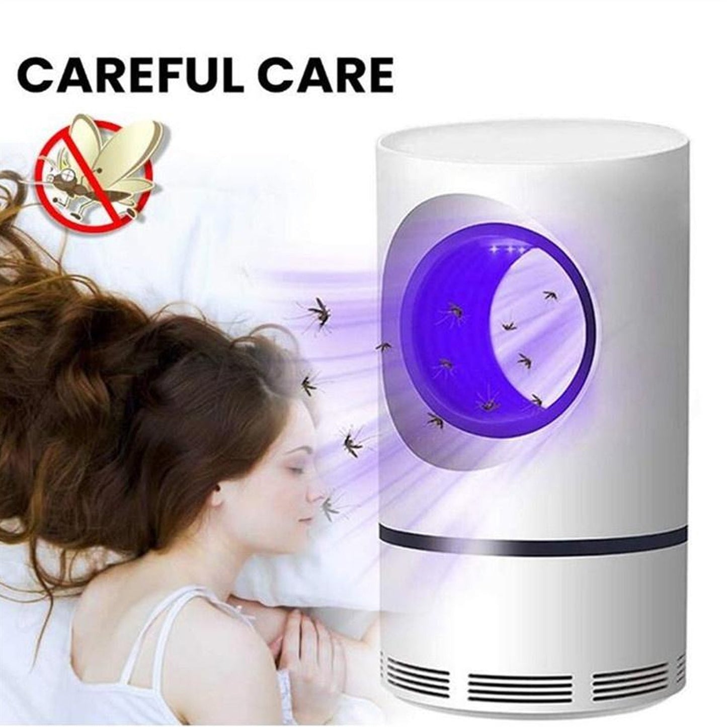 Eco-Friendly LED Mosquito Killer Lamp for Home, Electric Insect Killer - Springkart 