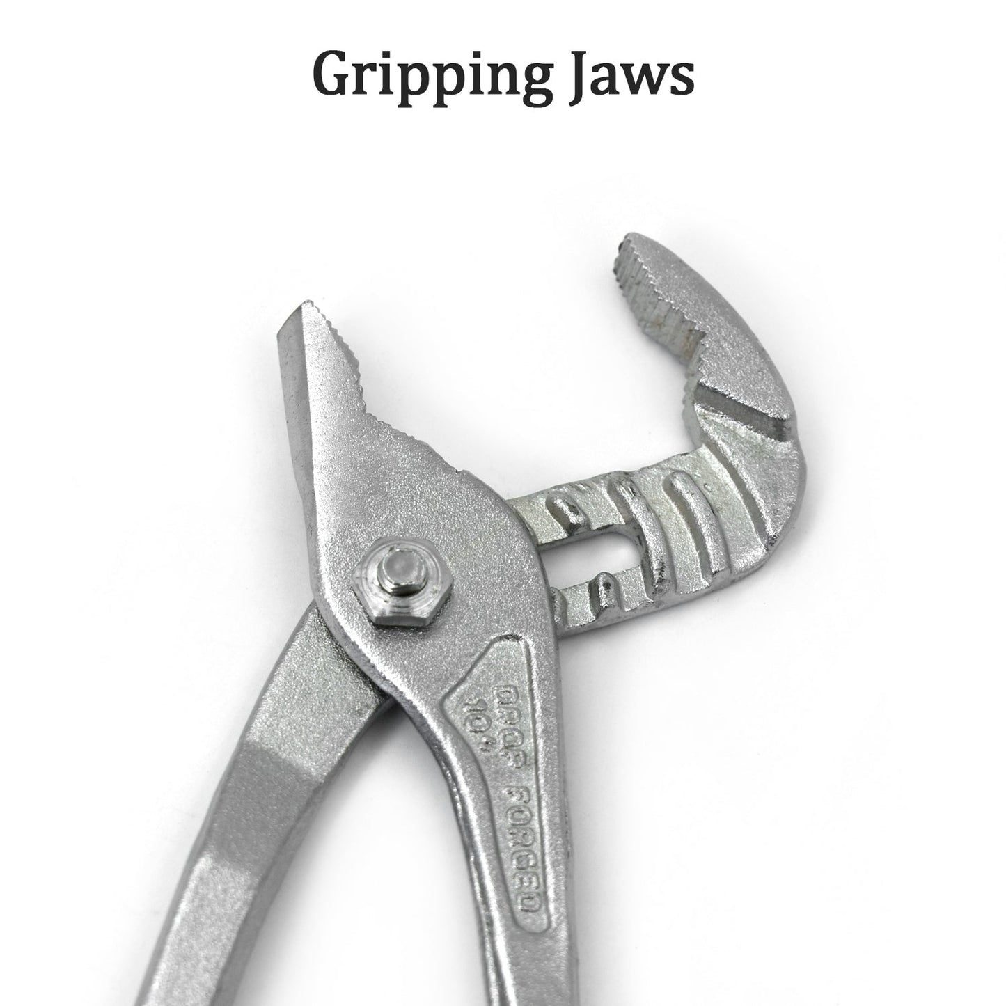 Hand Tool - Water Pump Adjustable Plier Wrench Slip Joint Type, Chrome Plated - Springkart 