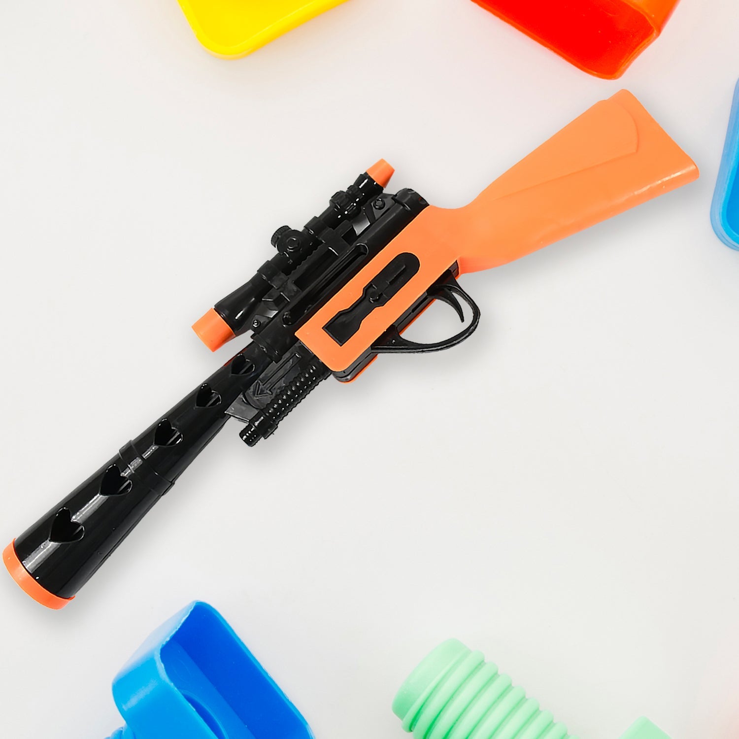 Manual Big Shooting 3 Ball Gun Toy shoot super ping pong gun for kids, Plastic Balls Shooting Gun Toys For Boys Kids High Quality Gun - Springkart 