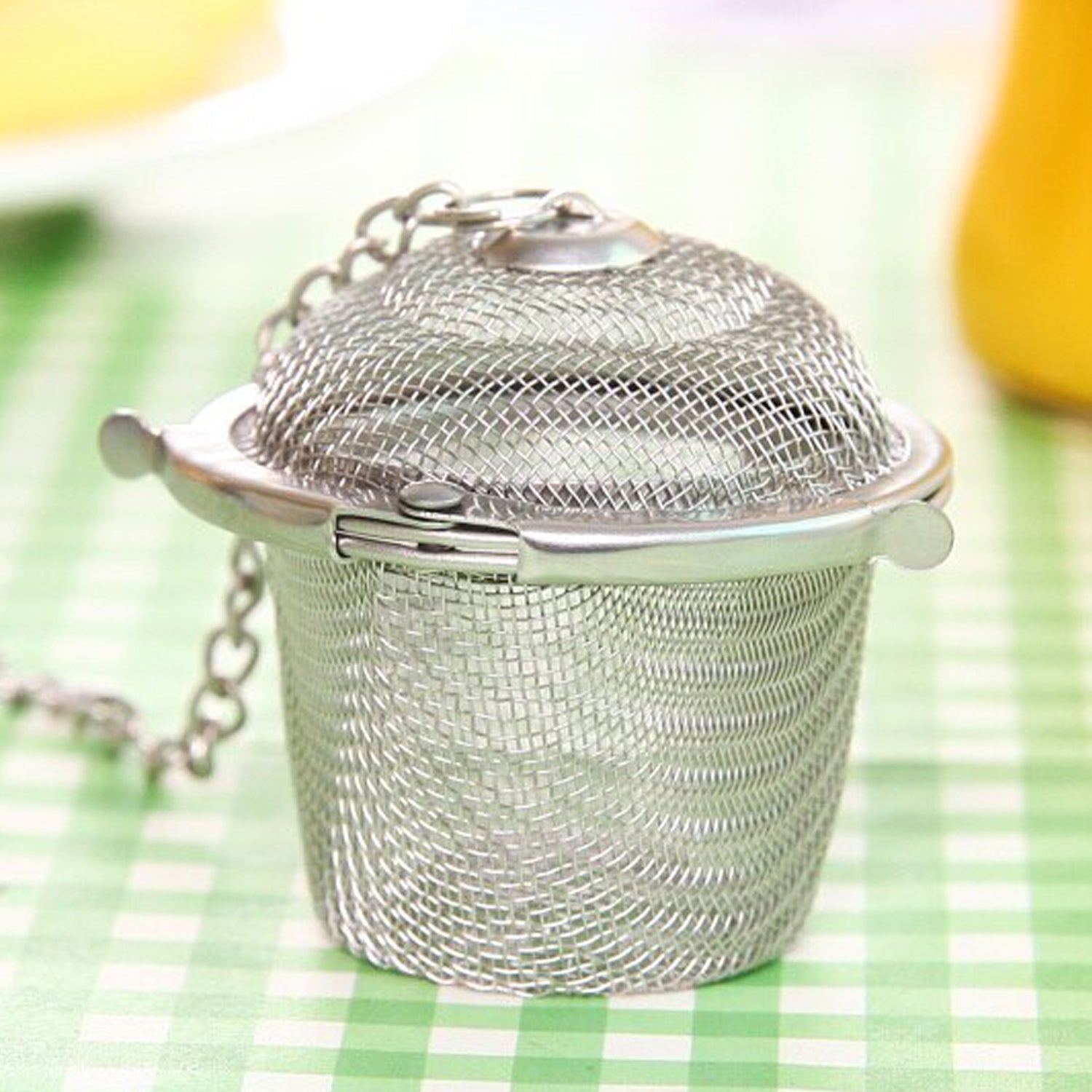SS Easy Tea Filter used for filtering tea purposes while making it in all kinds of official and household kitchen places etc. - Springkart 
