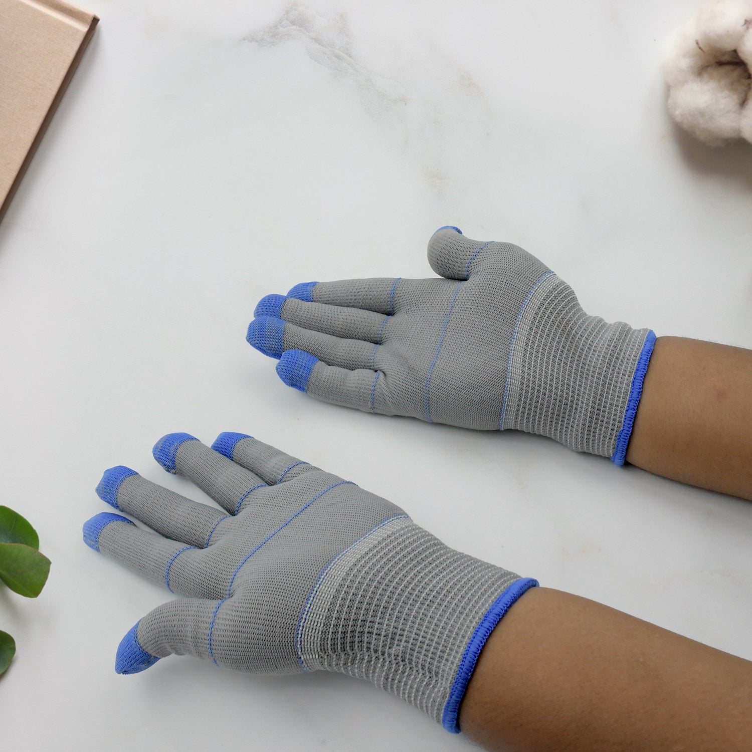 Small 1 Pair Cut Resistant Gloves Anti Cut Gloves Heat Resistant, Nylon Gloves, Kint Safety Work Gloves High Performance Protection. - Springkart 