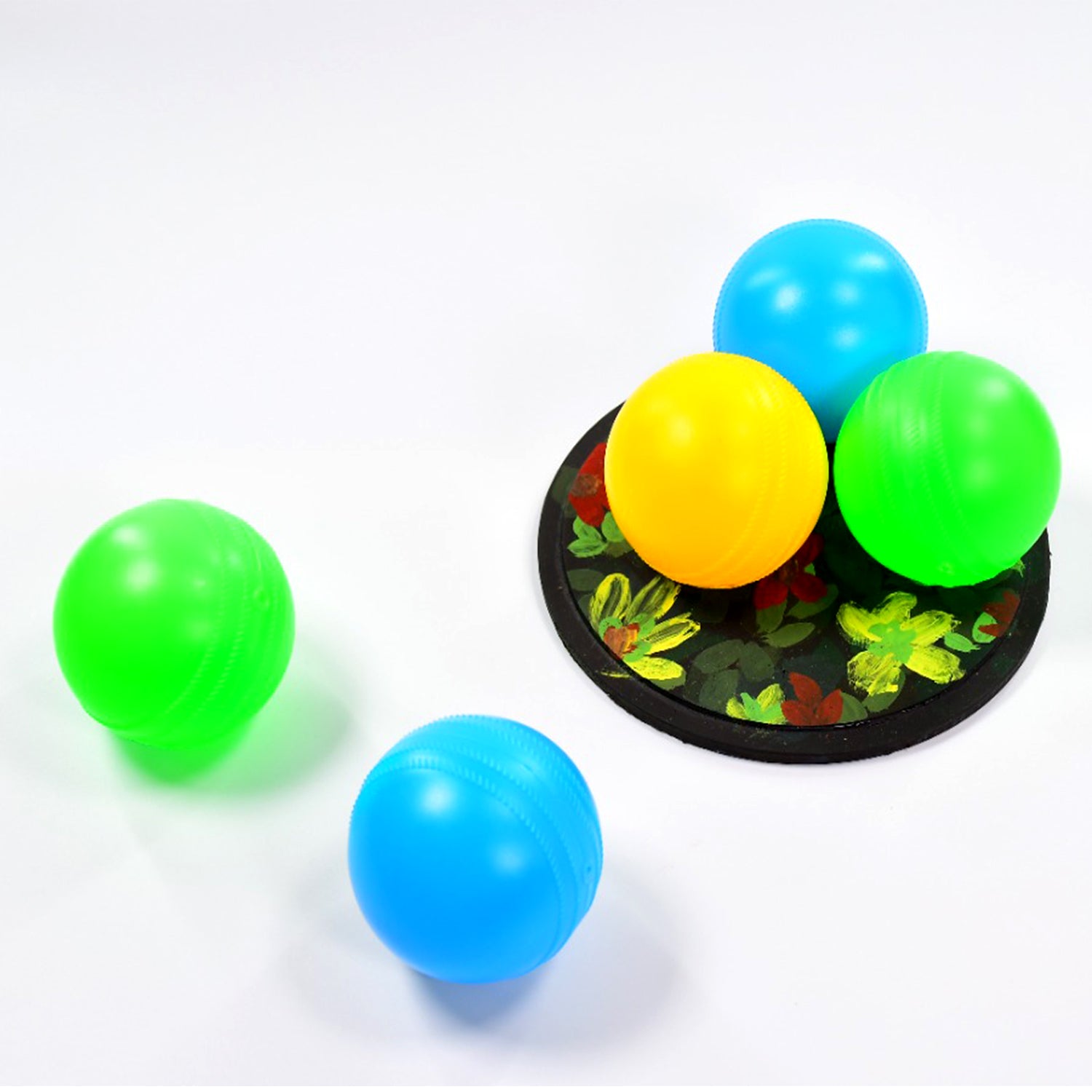 Baby Premium Multicolour Balls for Kids Pool Pit / Ocean Ball Without Sharp Edges Soft Balls for Toddler Play Tents & Tunnels Indoor & Outdoor - Springkart 