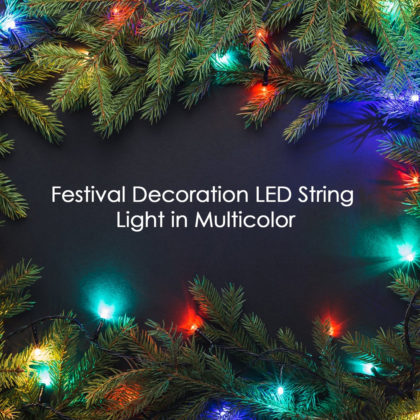 8Mtr Home Decoration Diwali & Wedding LED Christmas String Light Indoor and Outdoor Light (28L 8mtr) - Springkart 