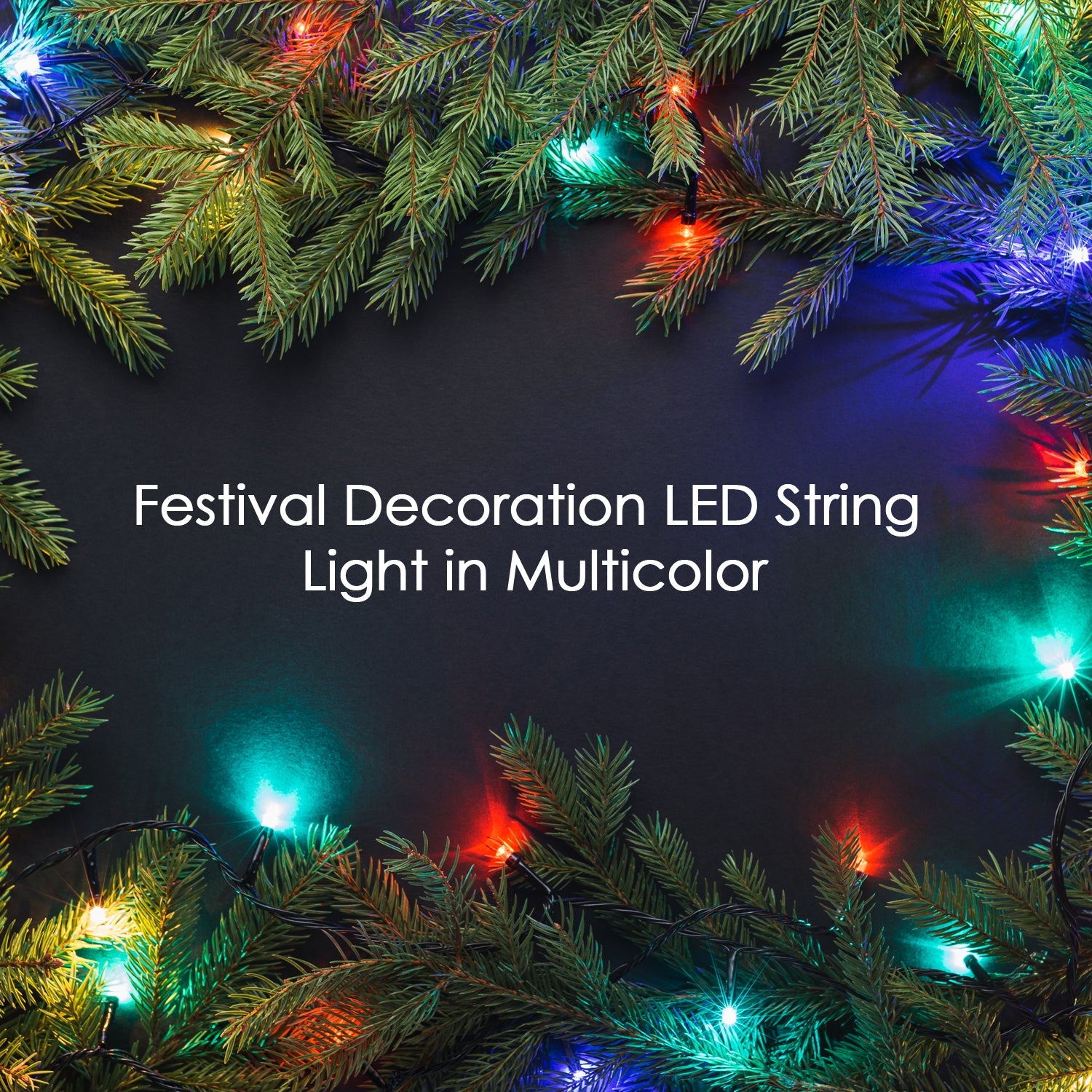 8Mtr Home Decoration Diwali & Wedding LED Christmas String Light Indoor and Outdoor Light (28L 8mtr) - Springkart 