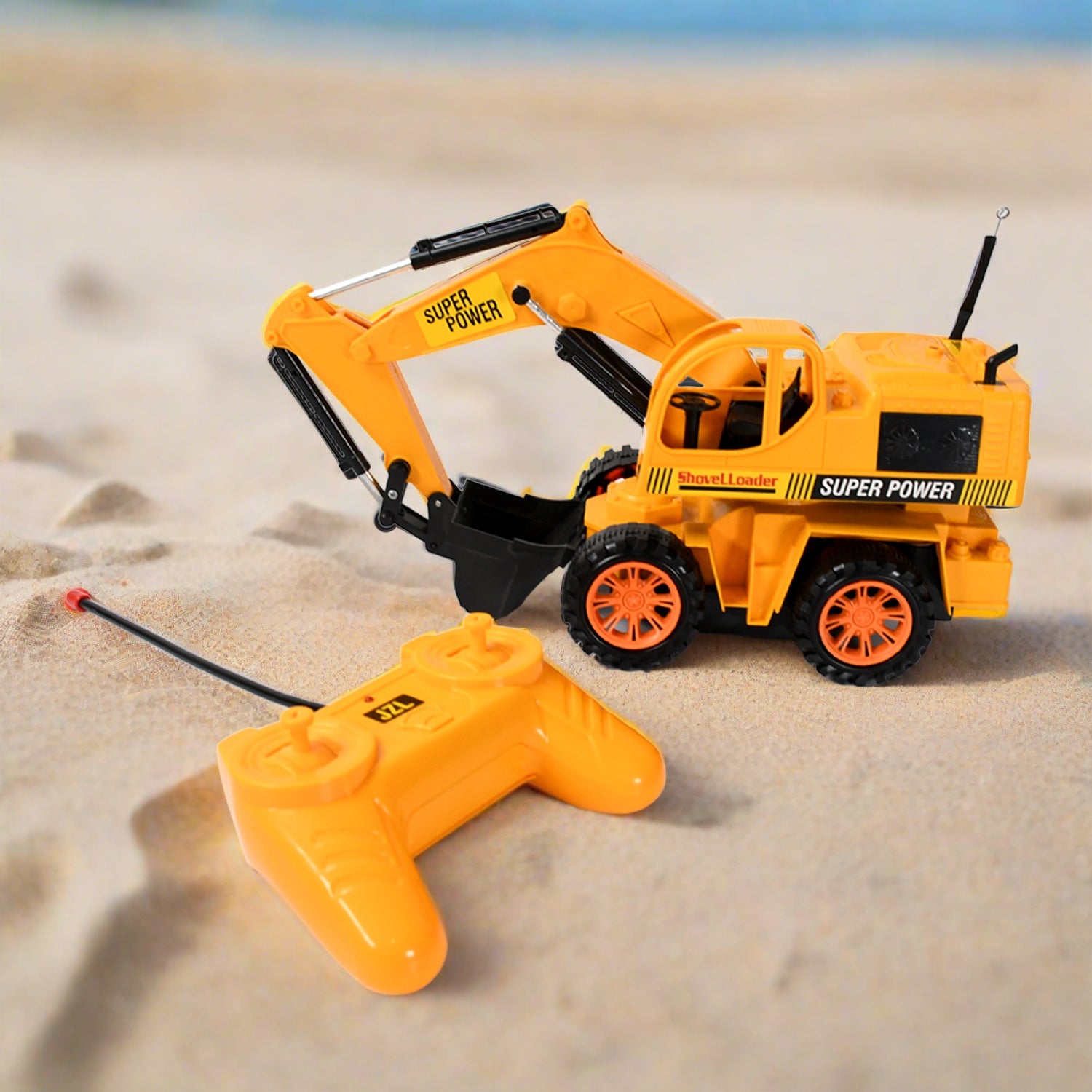 Plastic JCB Construction Toy Remote Control JCB Toys for Kids Boys, Super Power Remote Control JCB Truck Construction Toy (1 Set) - Springkart 
