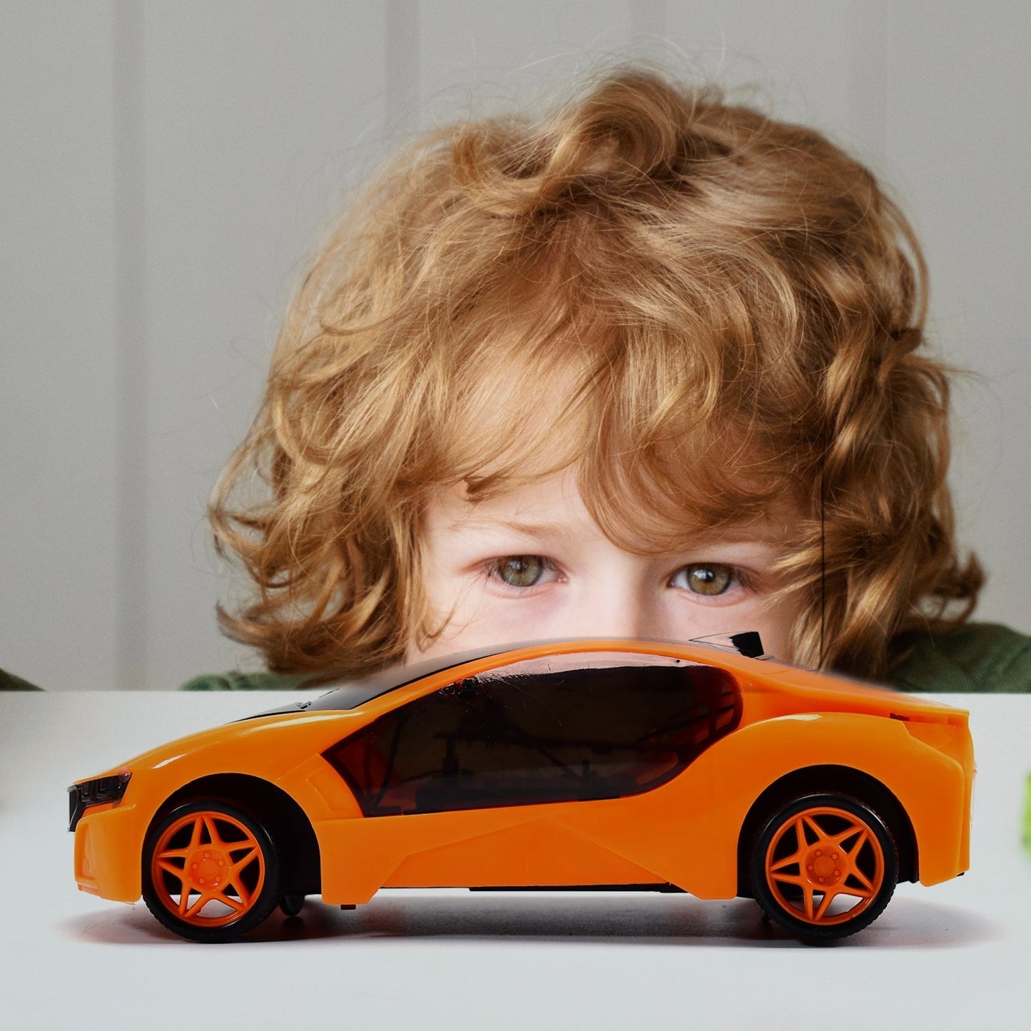 Remote Control Fast Modern Racing Car 3D Light with Go Forward And Backward - Springkart 