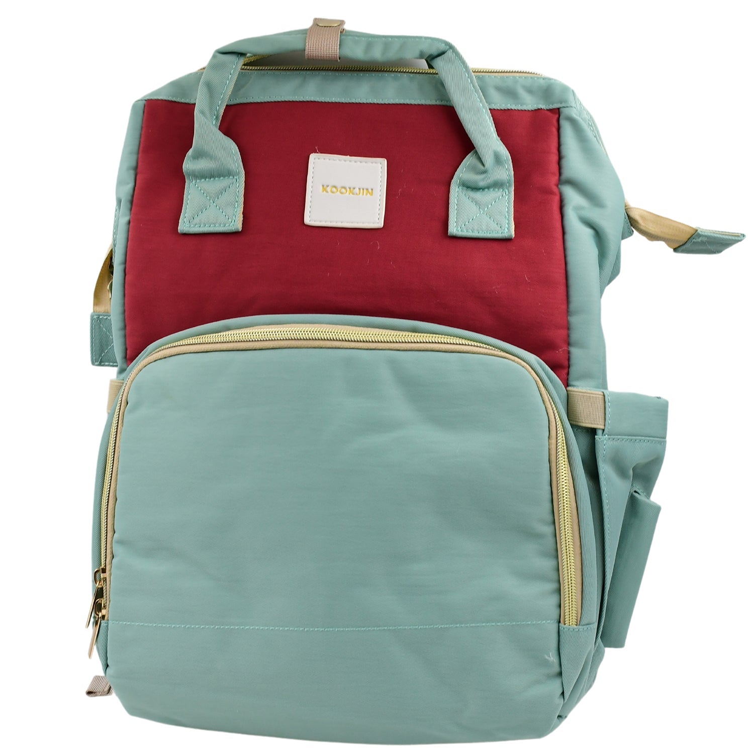 Multipurpose Mom's Backpack Diaper Bag (1 Pc / 14 Pocket / Small) - Springkart 