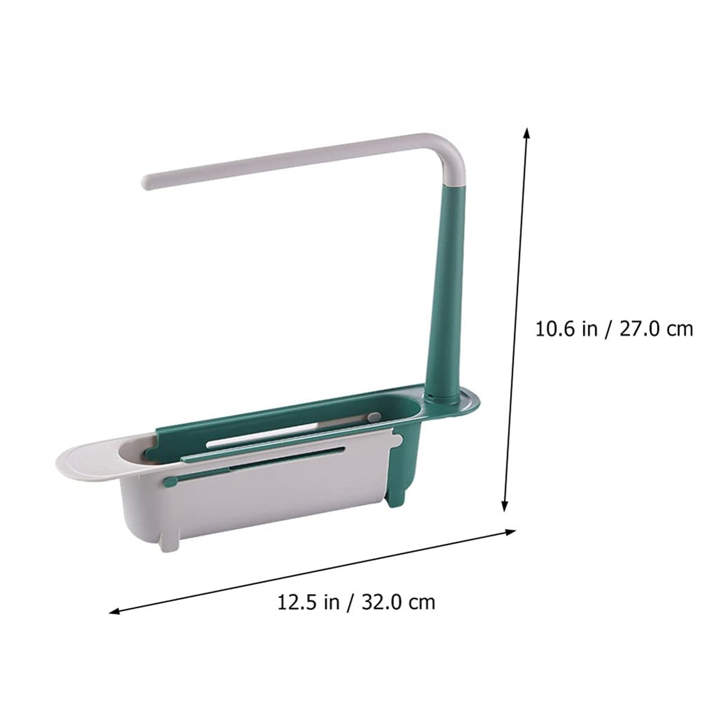 Expandable Kitchen Drying Basket Rack for kitchen Use (Brown Box) - Springkart 