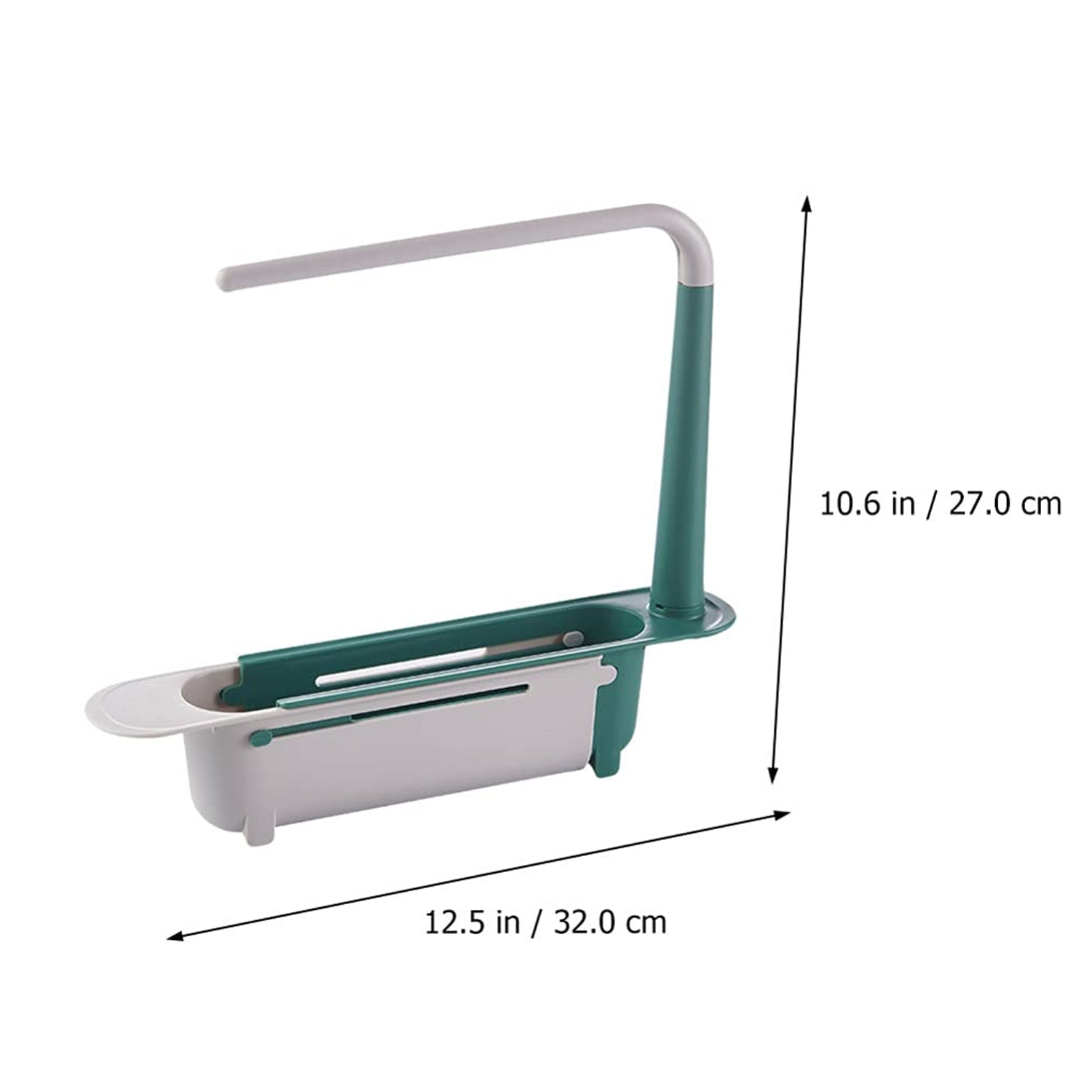 Expandable Kitchen Drying Basket Rack for kitchen Use (Brown Box) - Springkart 