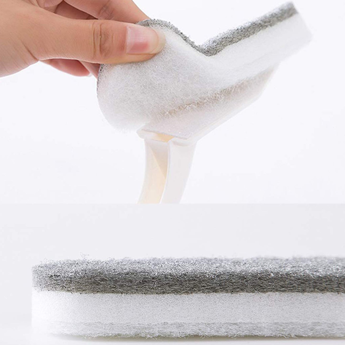 Cleaning Brush Creative Triangle Kitchen Brush Bathroom Cleaning Tool Cleaning Brush - Springkart 