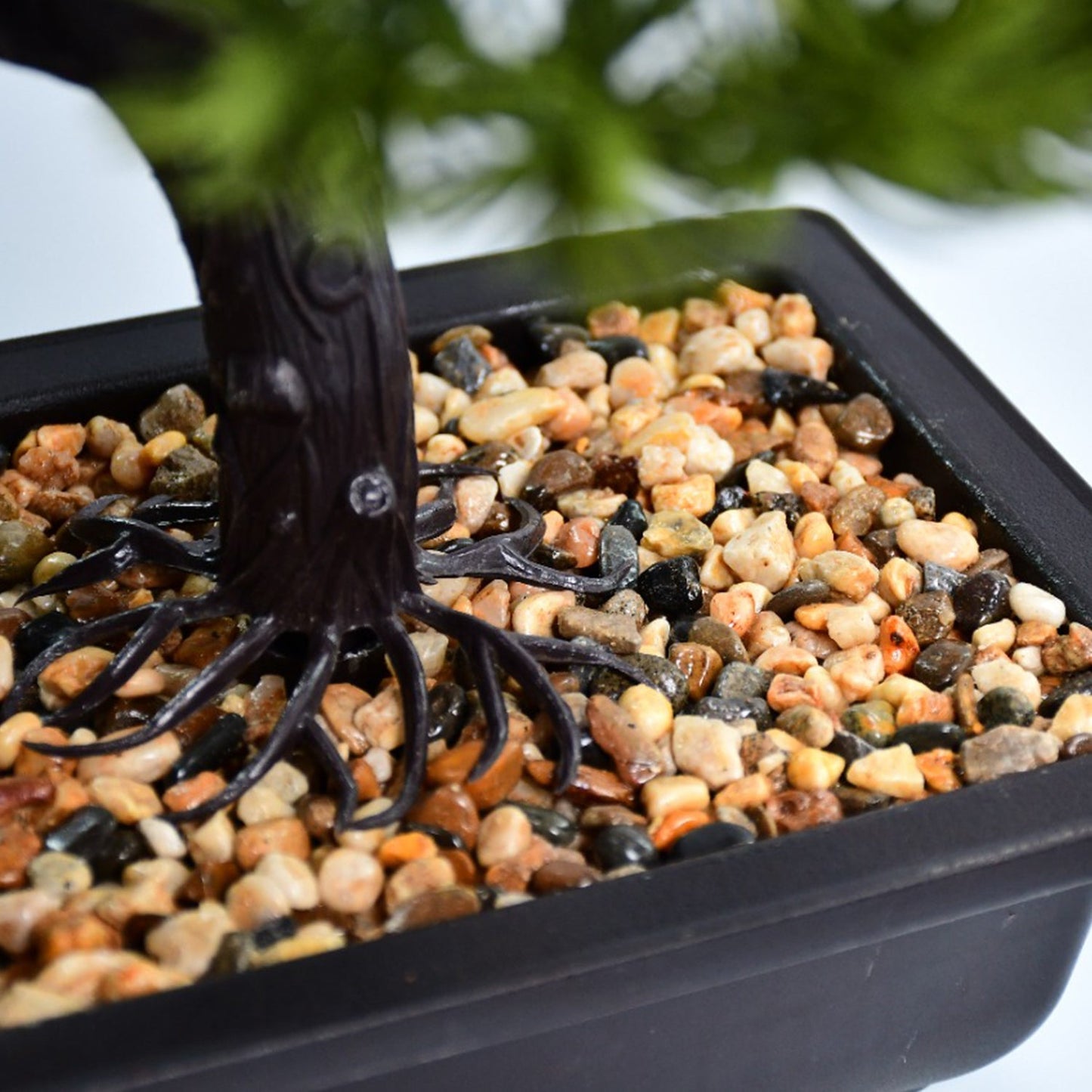 Artificial Potted Plant with Square Pot - Springkart 