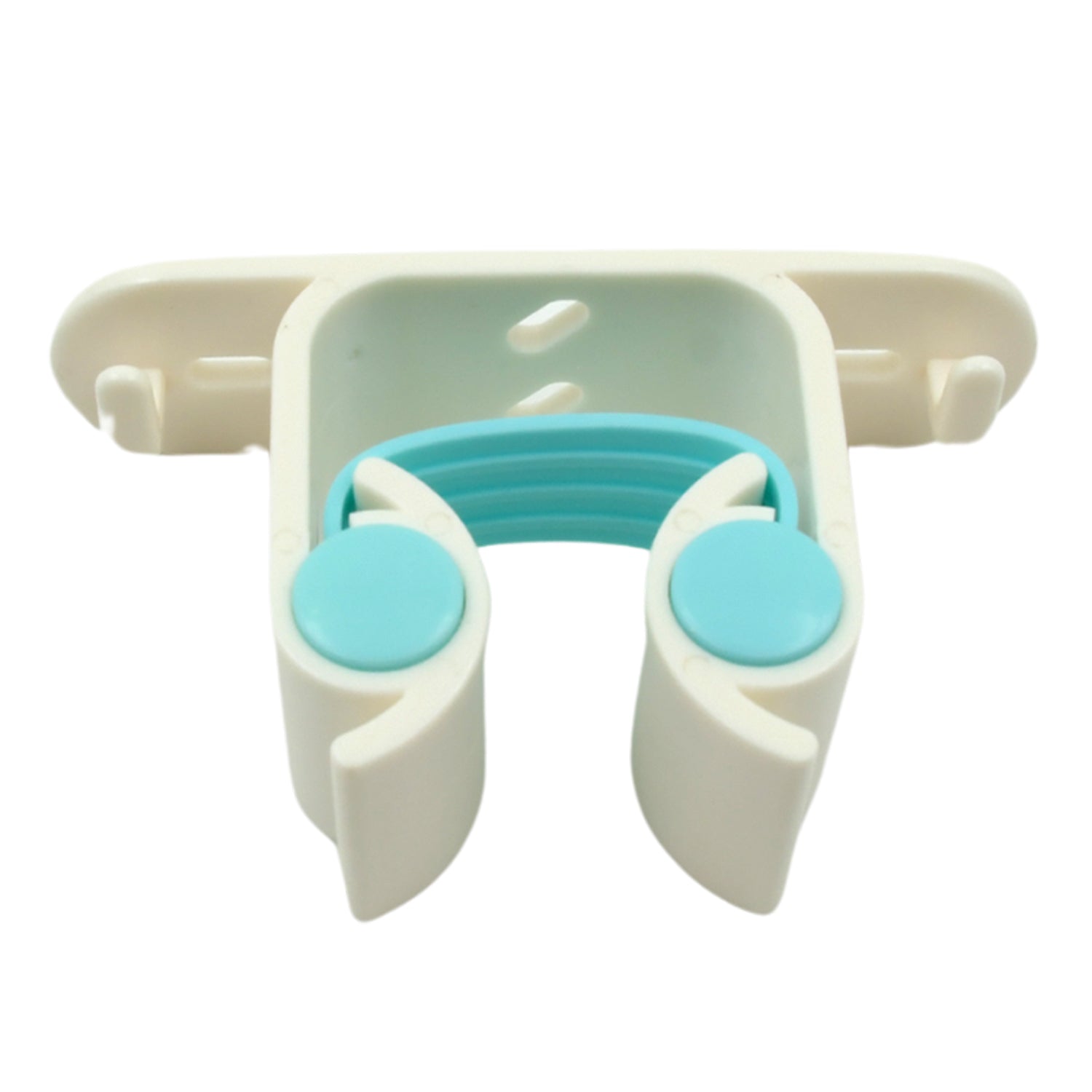 Multifunctional Holder With 4 Screw Wall Mounted Broom Organizer Cleaning Tools Holder Hanger, Hanging Hook for Bathroom Kitchen, Multi Function Holder Garage Clip Bike Hanger Wall Mount Set (1 Pc) - Springkart 