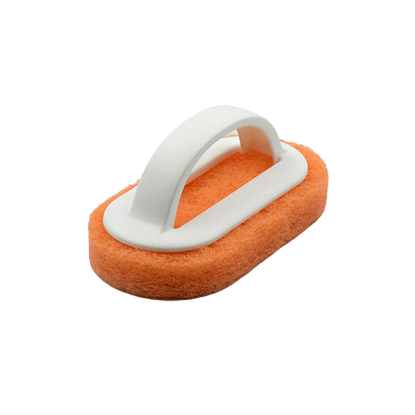 Sponge Kitchen Pot Brush With Handle Reusable And Washable Eraser Cleaner Removal Tool Sink Pot Dish Scrubber Bathroom Decontamination Cleaning Brush Glass Stove Top Cleaners Daily (1 Pc) - Springkart 