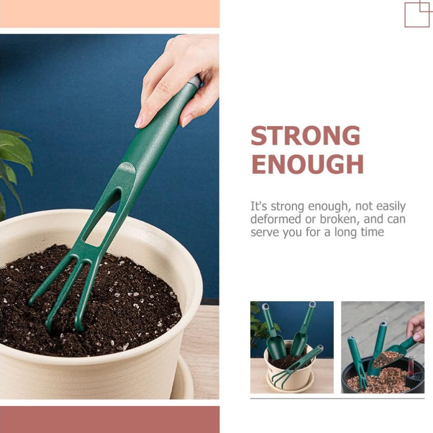 Garden Tool, Planter Tool, Garden Trowel Tools Small Gardening Hand Mini Gardening Tool Heavy Duty Gardening Tool Potting Tools Garden Hand Trowel for Digging Planting - Springkart 