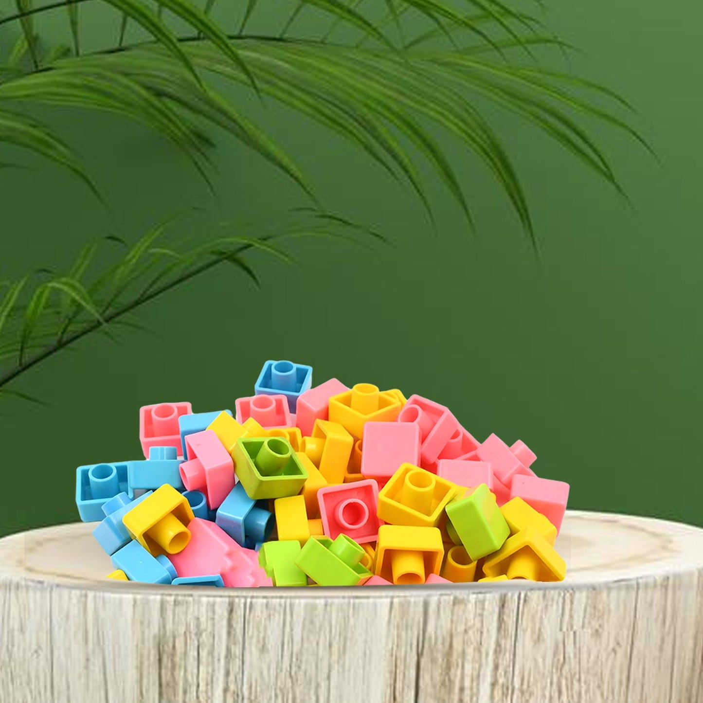 Pixel Cubes Toy for Children Early Education, Pixel Game Educational Board Games Board, Birthday Gift for Kids, Learning Math Toy, Brain Games, Math Puzzle (Approx 180 Cubes With Pixel Board & Book) - Springkart 