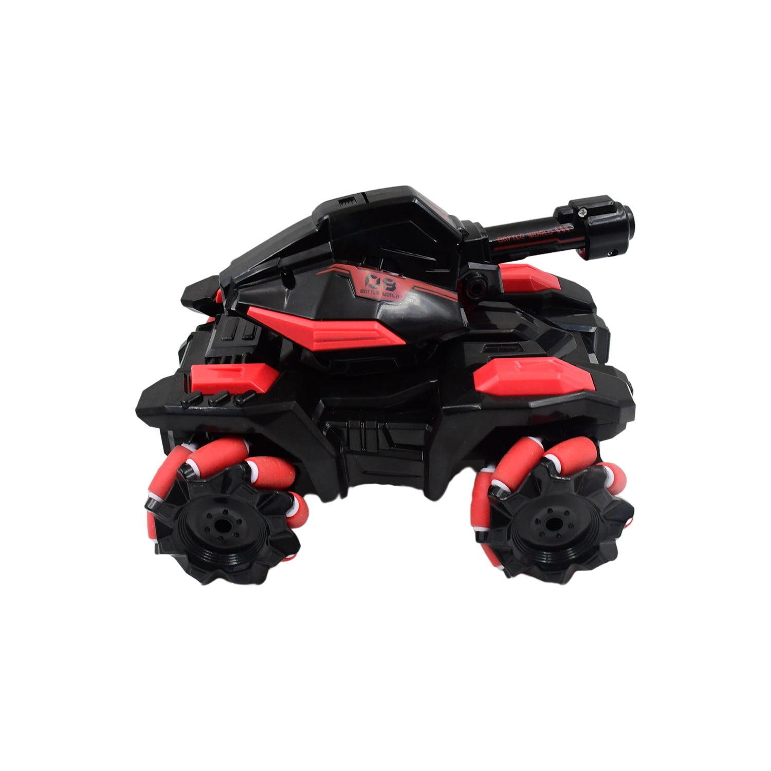 New Remote Control Vehicle 4wd Off Road Climbing Vehicle Water Bomb Armored Tank Battle Launcher Boys' Children's Toy Car (1 pc / With Remote) - Springkart 