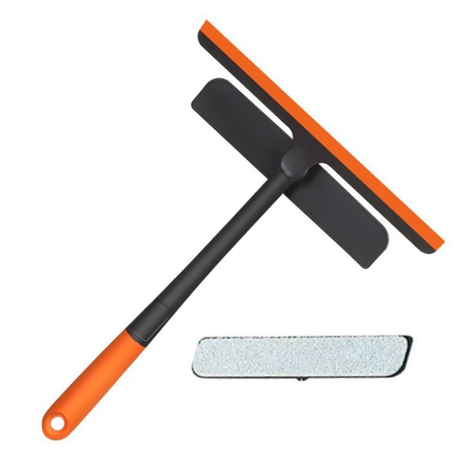 3 in 1 Glass Wiper used in all kinds of household and official places for cleaning and wiping of floors, glasses and dust etc. - Springkart 