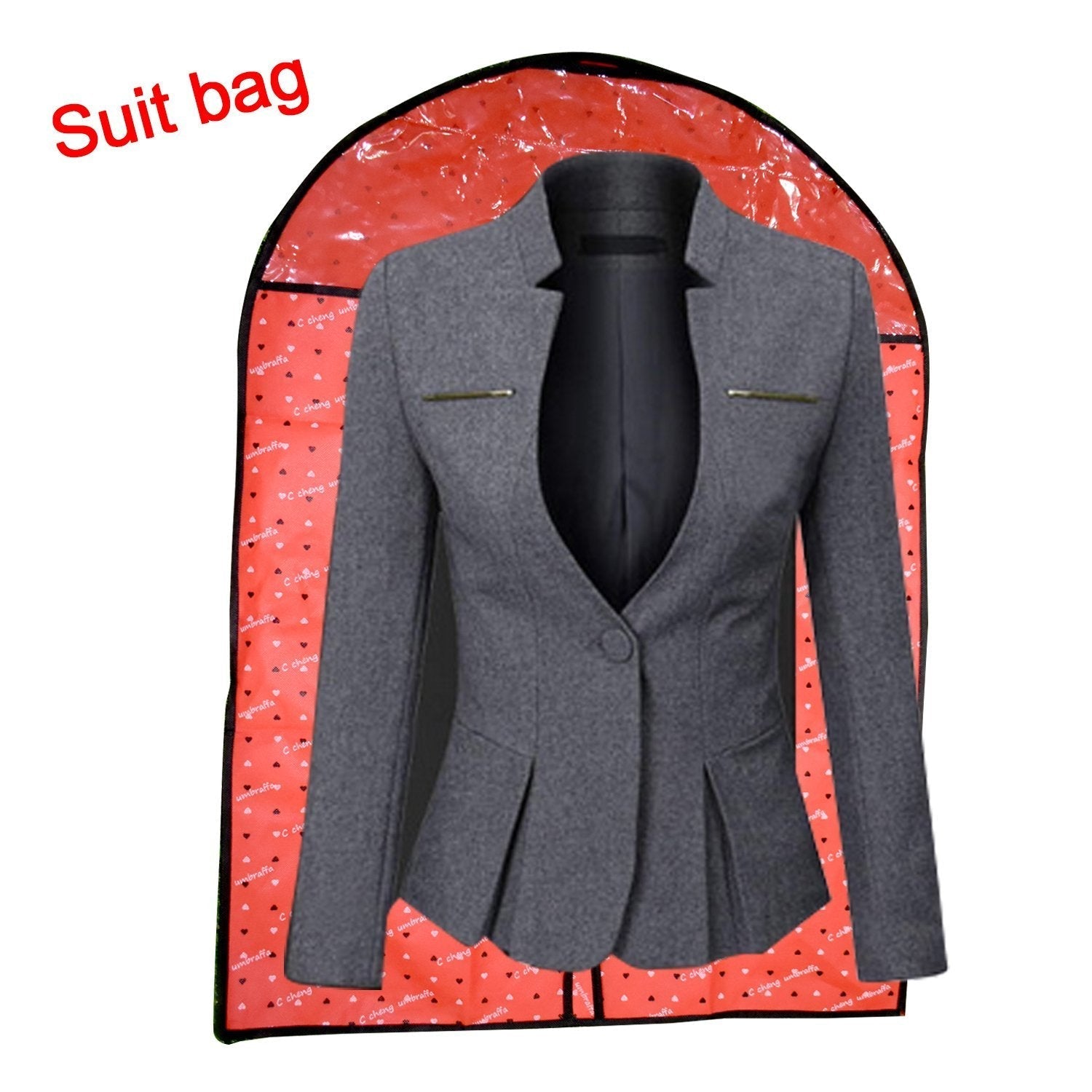 Men's Coat Blazer Cover Holdover Breathable Garment Bag Suit Cover - Springkart 