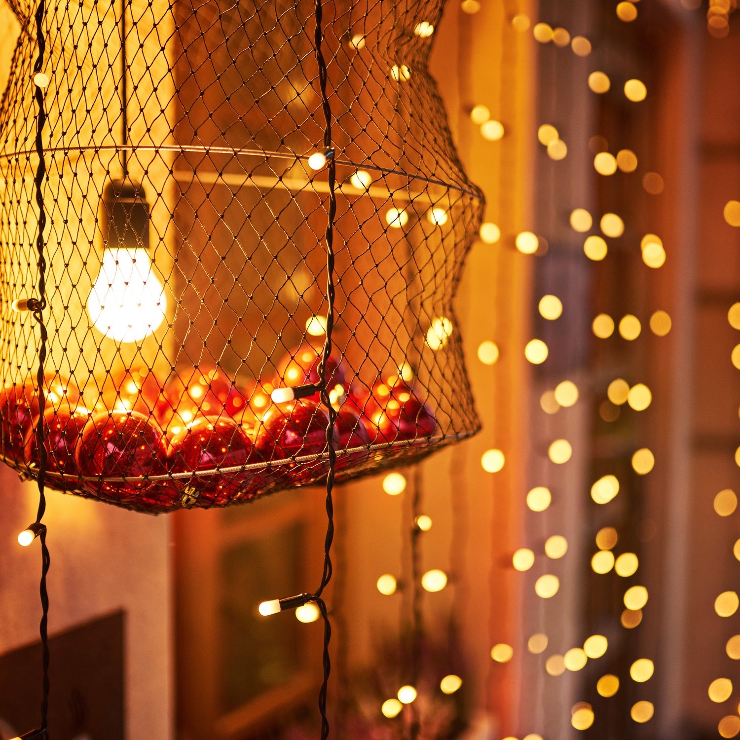 9Mtr Flower Design Home Decoration Electrical Series Light Home Decoration Diwali & Wedding LED Christmas String Light Indoor and Outdoor Light ,Festival Decoration Led String Light, Multi-Color Light (36L 9Mtr) - Springkart 