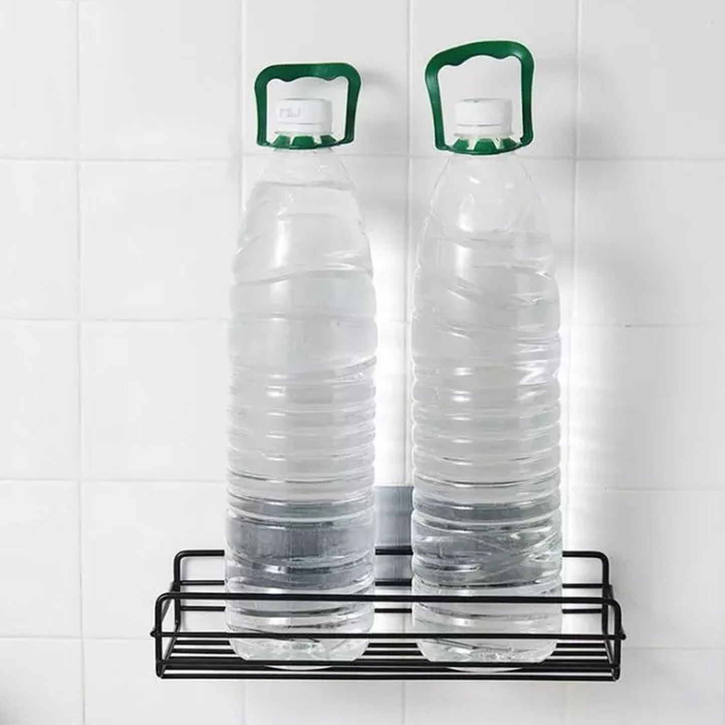 Multipurpose Wall Mount Metal Bathroom Shelf and Rack for Home and Kitchen. - Springkart 