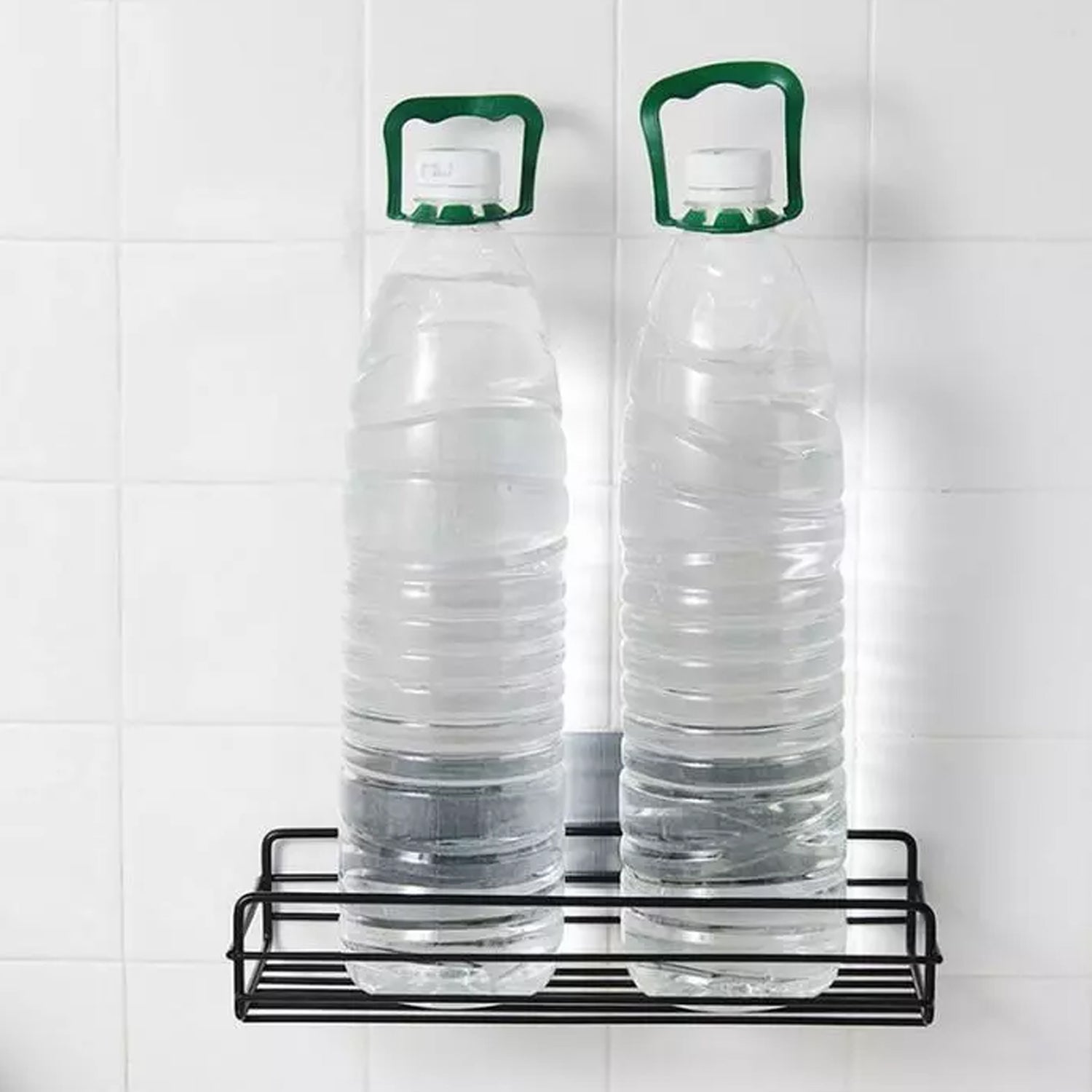 Multipurpose Wall Mount Metal Bathroom Shelf and Rack for Home and Kitchen. - Springkart 