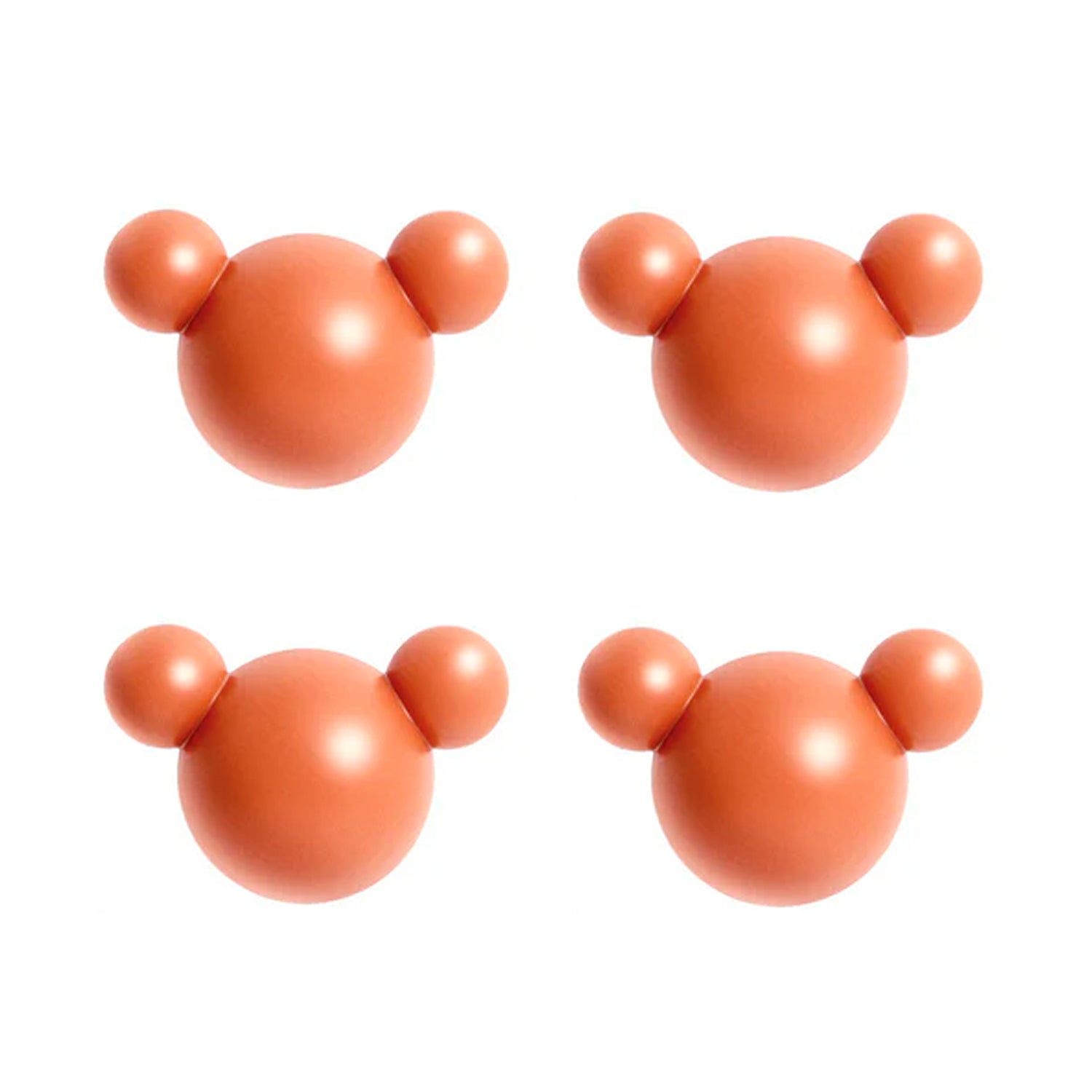 Bear Seamless Glue Hook Storage Kitchen, Children's Room, Bathroom (4pc). - Springkart 