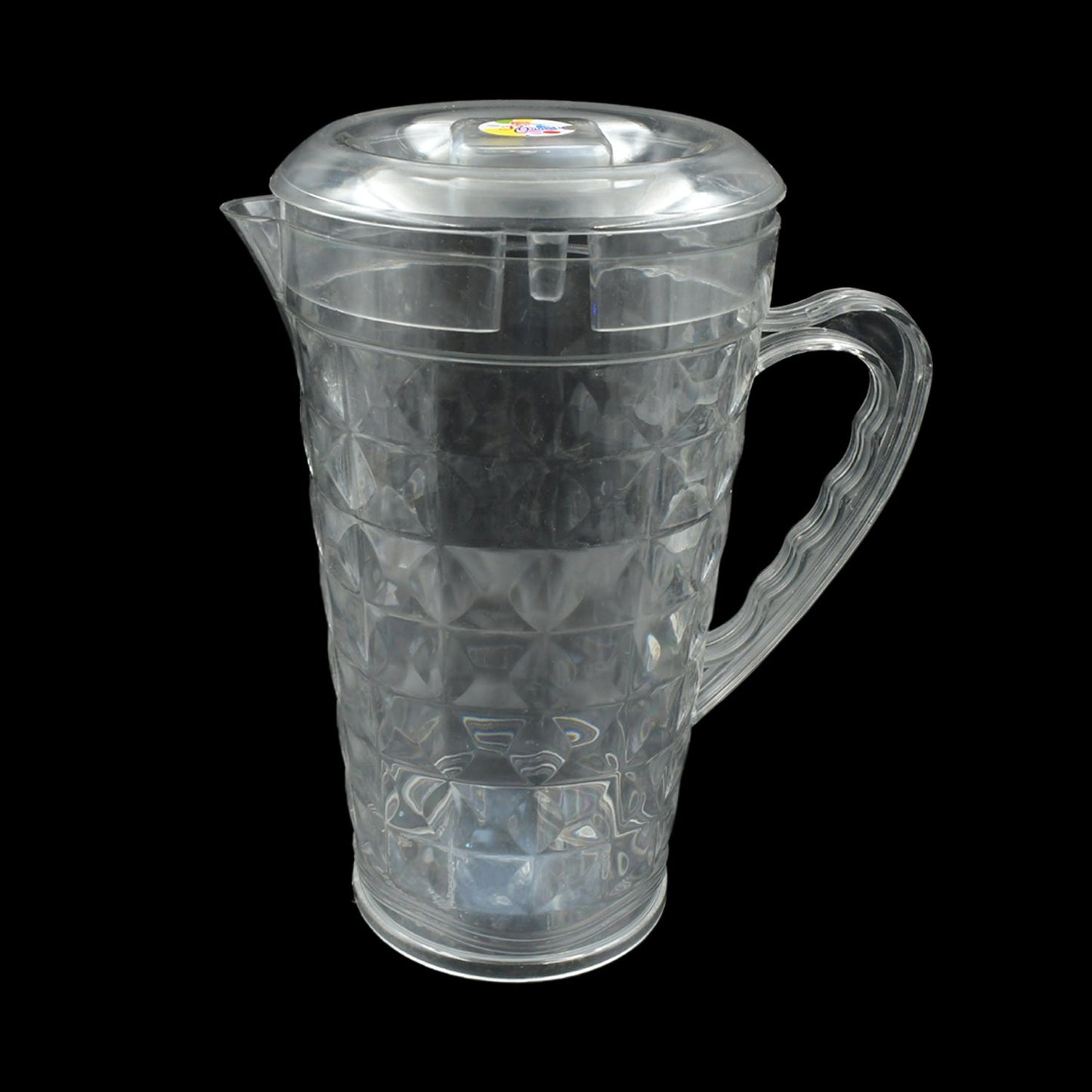 Mocktail Pet Jug Plastic Jug With lid, Drinking Beverage Jag, Transparent Tableware Reusable BPA Free, Plastic Water jug for Home use, Perfect for Home, Restaurants - Springkart 
