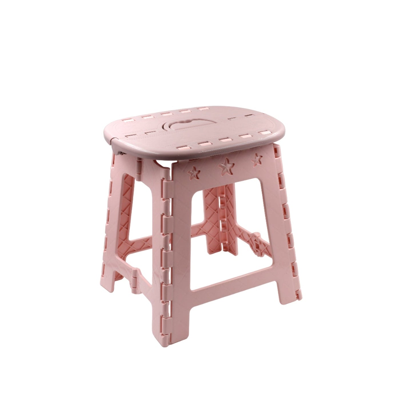 Folding Stool, Portable Travel Stool, Environmentally Friendly PP Material Stool,Portable folding stool folding chair stool folding chair with portable outdoor camping hiking, Stool Chair Folding Stool for Home Use Household (1 pc) - Springkart 