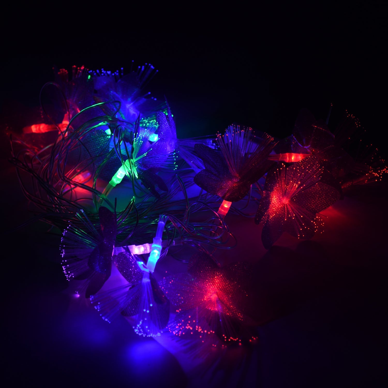 Flower Design Home Decoration Electrical Series Light 13 Feet Home Decoration Diwali & Wedding LED Christmas String Light Indoor and Outdoor Light ,Festival Decoration Led String Light, Multi-Color Light (16L 13 Feet) - Springkart 