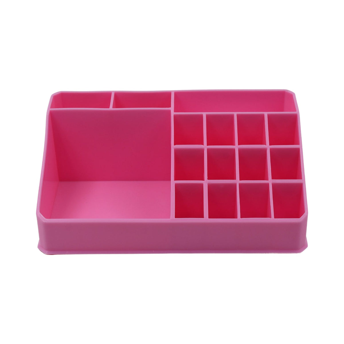 Makeup Organiser Cosmetic Makeup Lipstick Storage Box with Drawer Plastic Case Holder Skin Care Products (1 Pc) - Springkart 