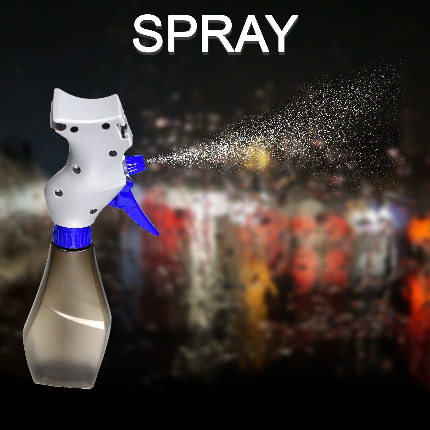 Plastic Easy Glass Cleaner 3 in 1 Spray Type Cleaning Brush, Pack of 1 - Springkart 