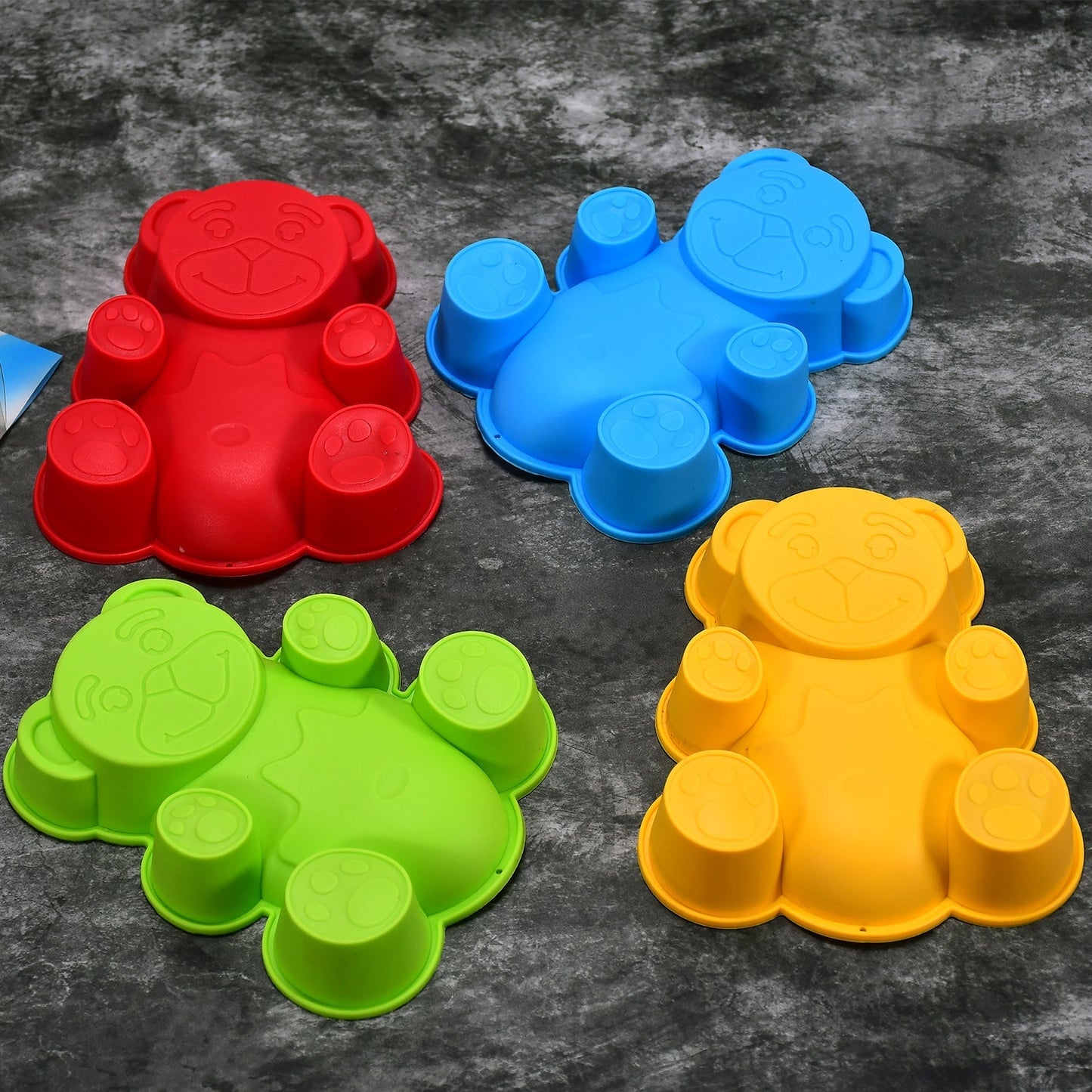 Silicone Animal Mould Cake Mould Chocolate Soap Mould Baking Mould Soap Making Candle Craft (Animal Mould) (Set of 4) - Springkart 