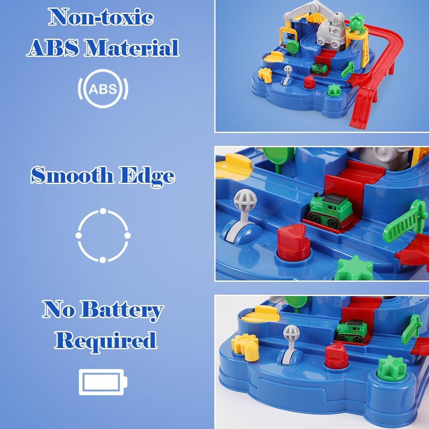 Adventure Toys, City Rescue Preschool Toy, Race Tracks for Boys, Parent-Child Interactive Kids Race Car Track Play sets (Adventure Toy) - Springkart 